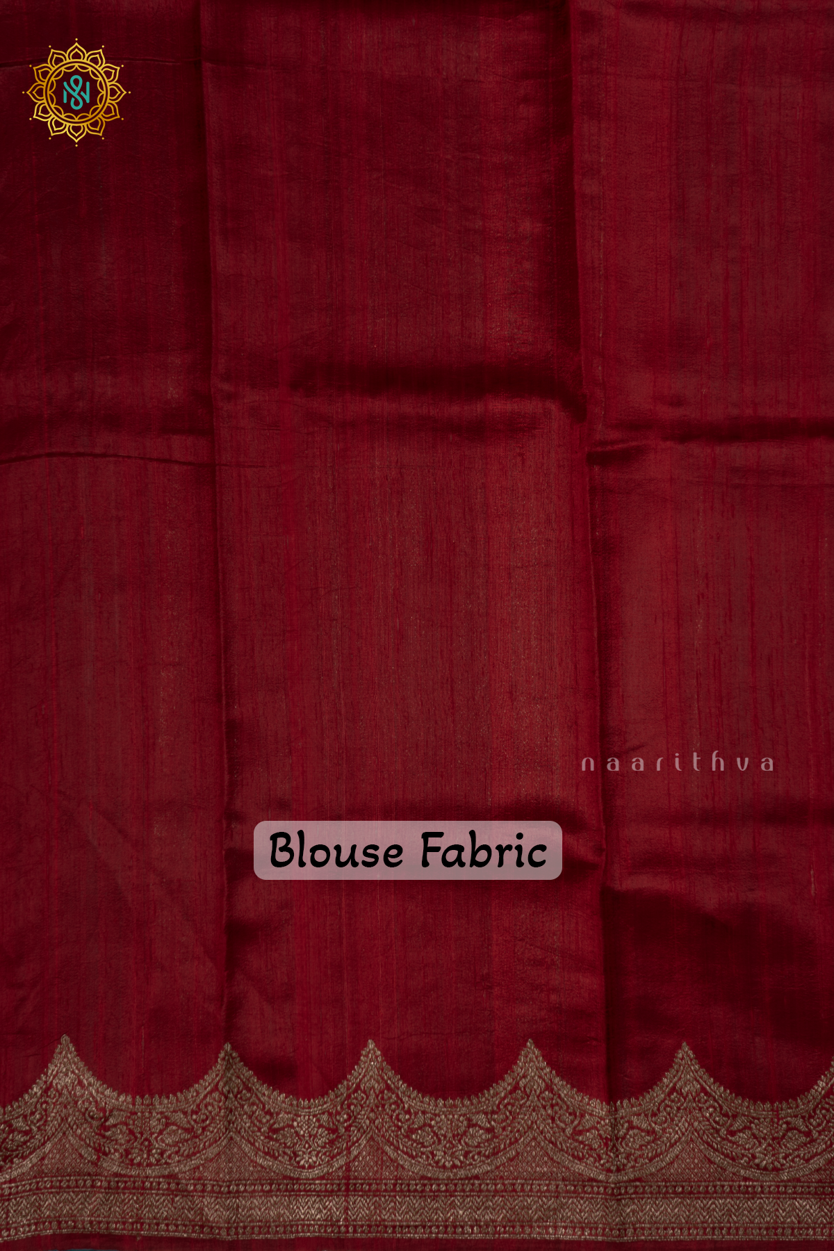 Peacock Green - Pure Banarasi Raw Silk Saree With Allover Zari Stripes And Scallop Border