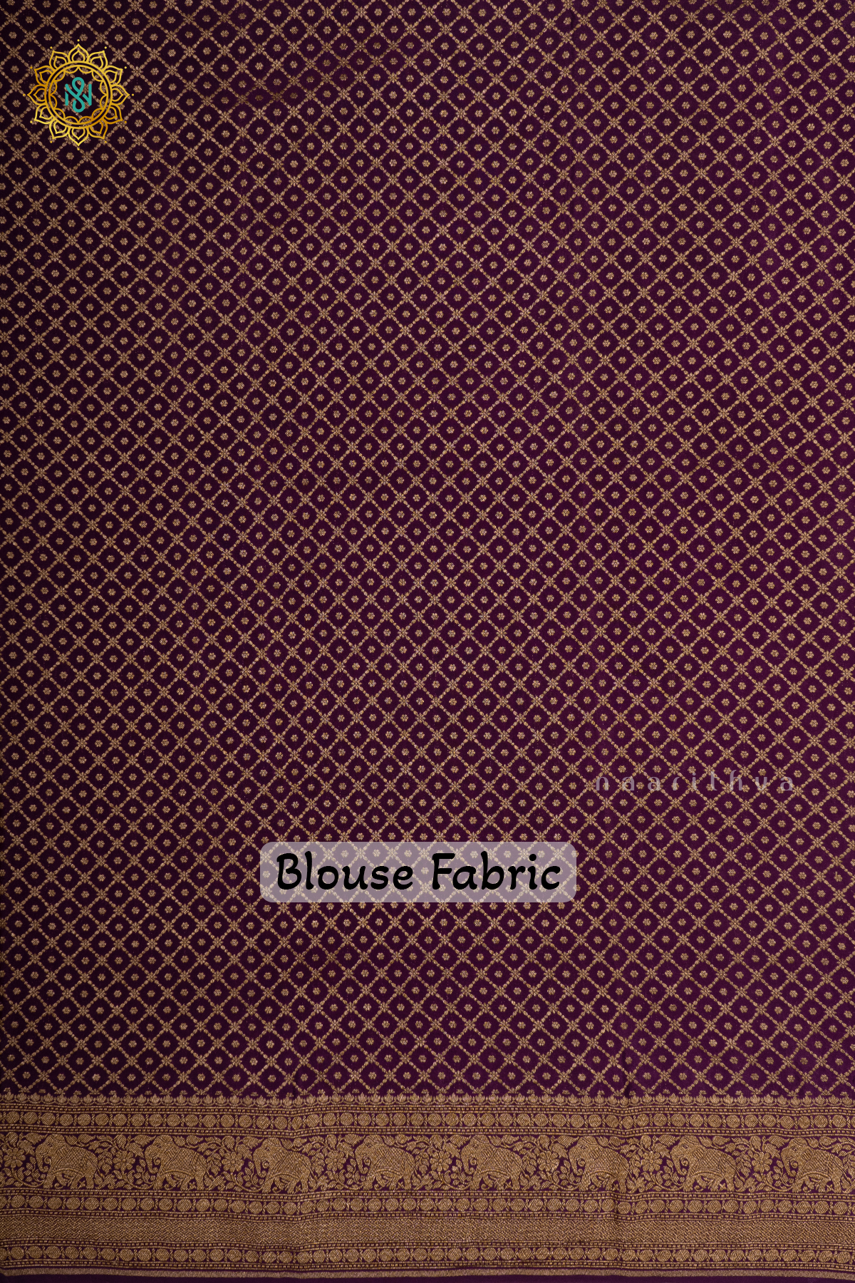 RED WITH PINK & DEEP WINE - PURE BANARASI CREPE SILK
