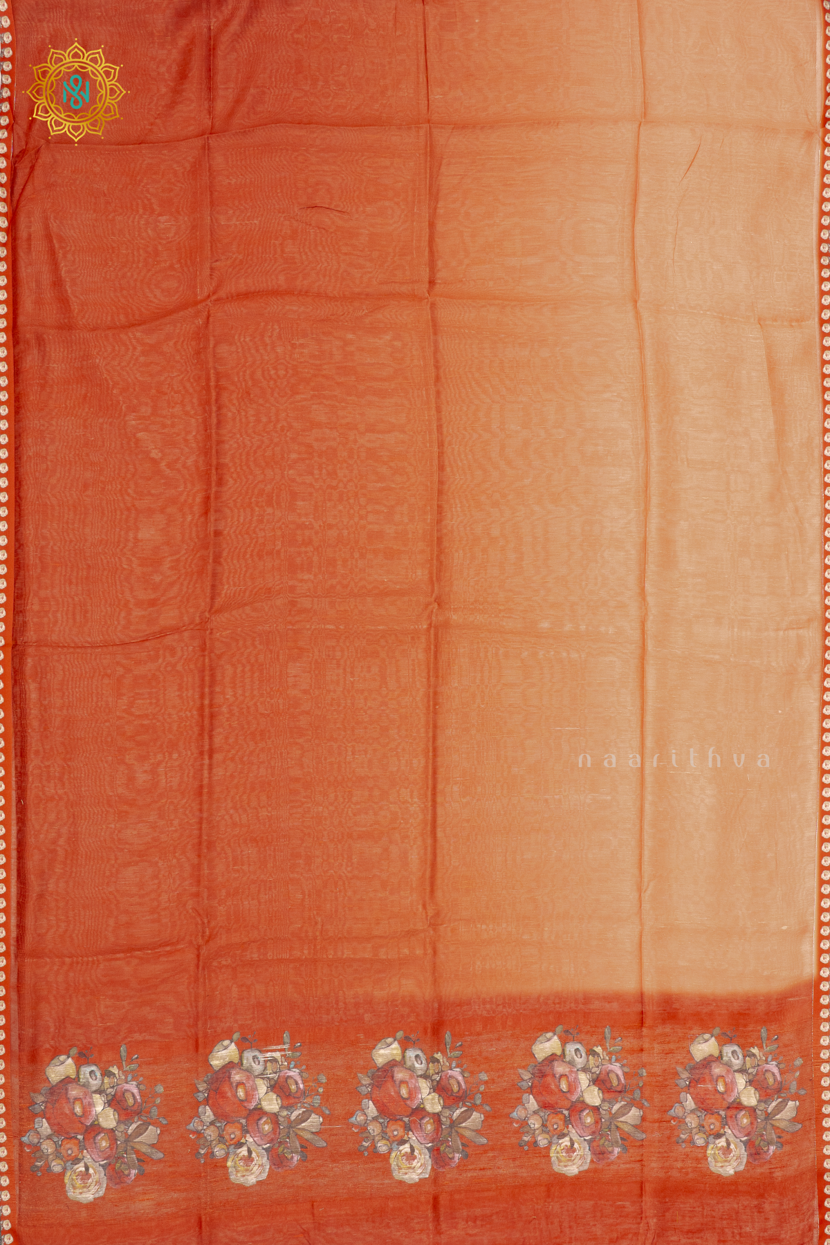 DUAL SHADE OF MAROON - LINEN BY COTTON