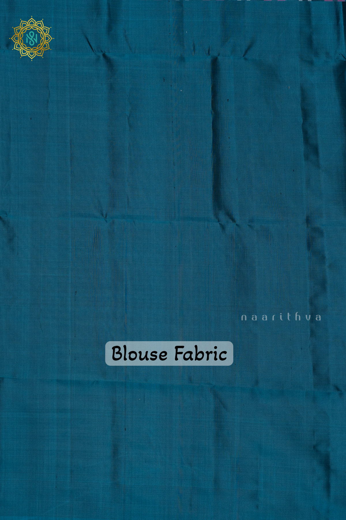 TEAL BLUE - PURE KANJIVARAM IKAT SOFT SILK