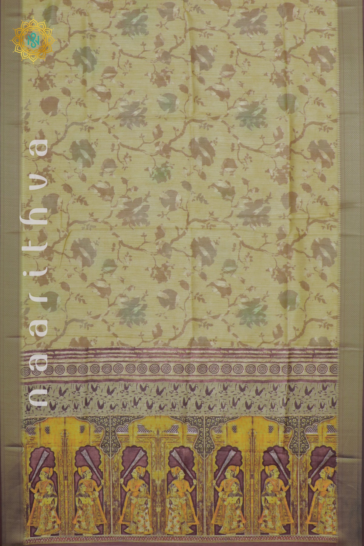 BEIGE WITH ELEPHANT GREY - KOTHA TUSSAR