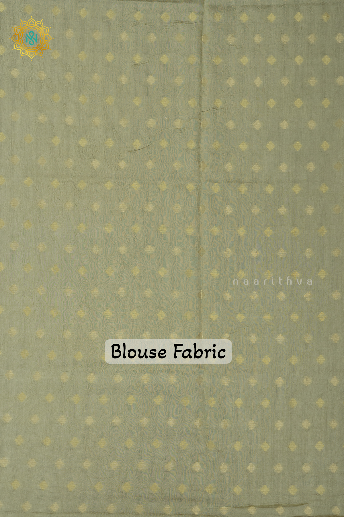 GREEN - KOTA TISSUE WITH KATHA WORK