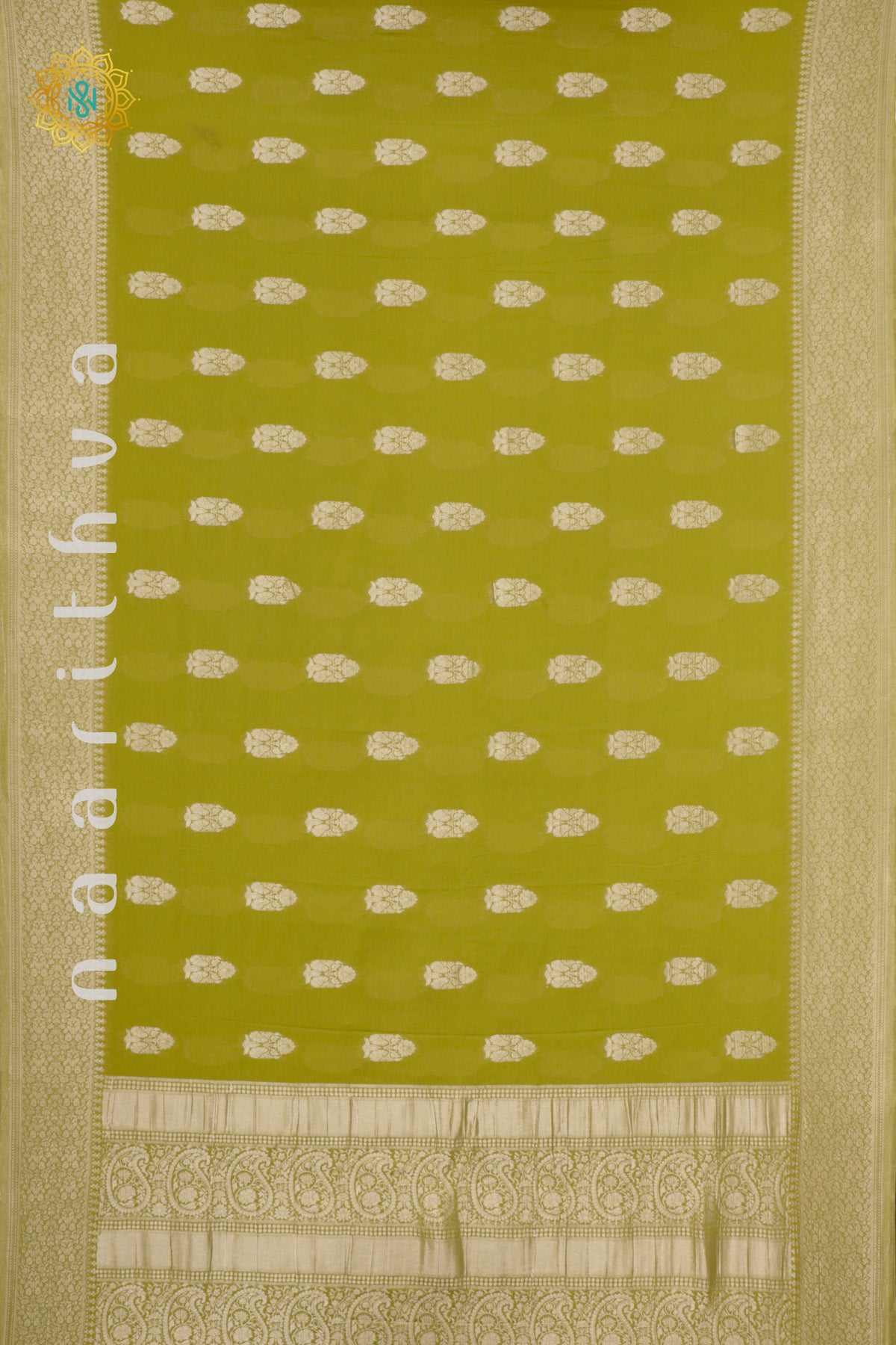 PARROT GREEN - SEMI CHIFFON GEORGETTE