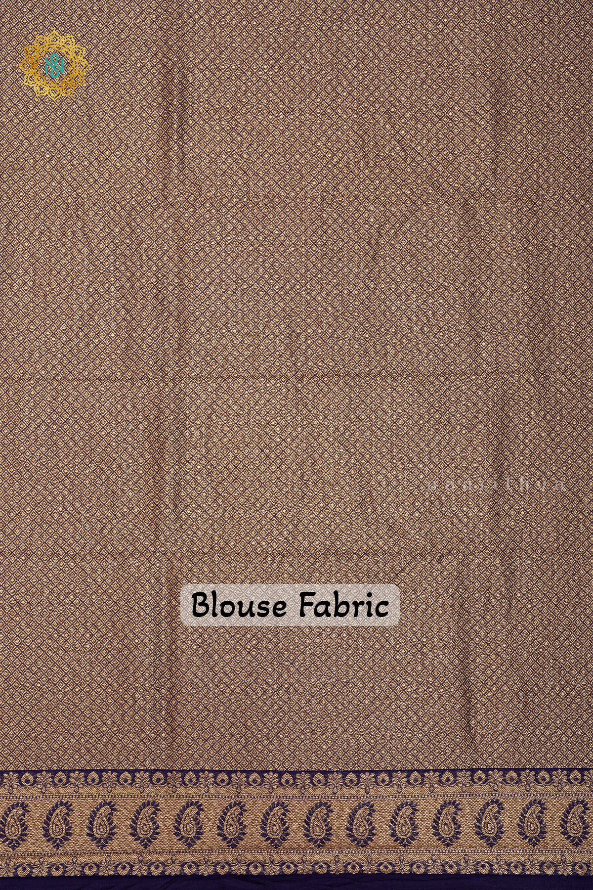 BLUE - SEMI TUSSAR SILK