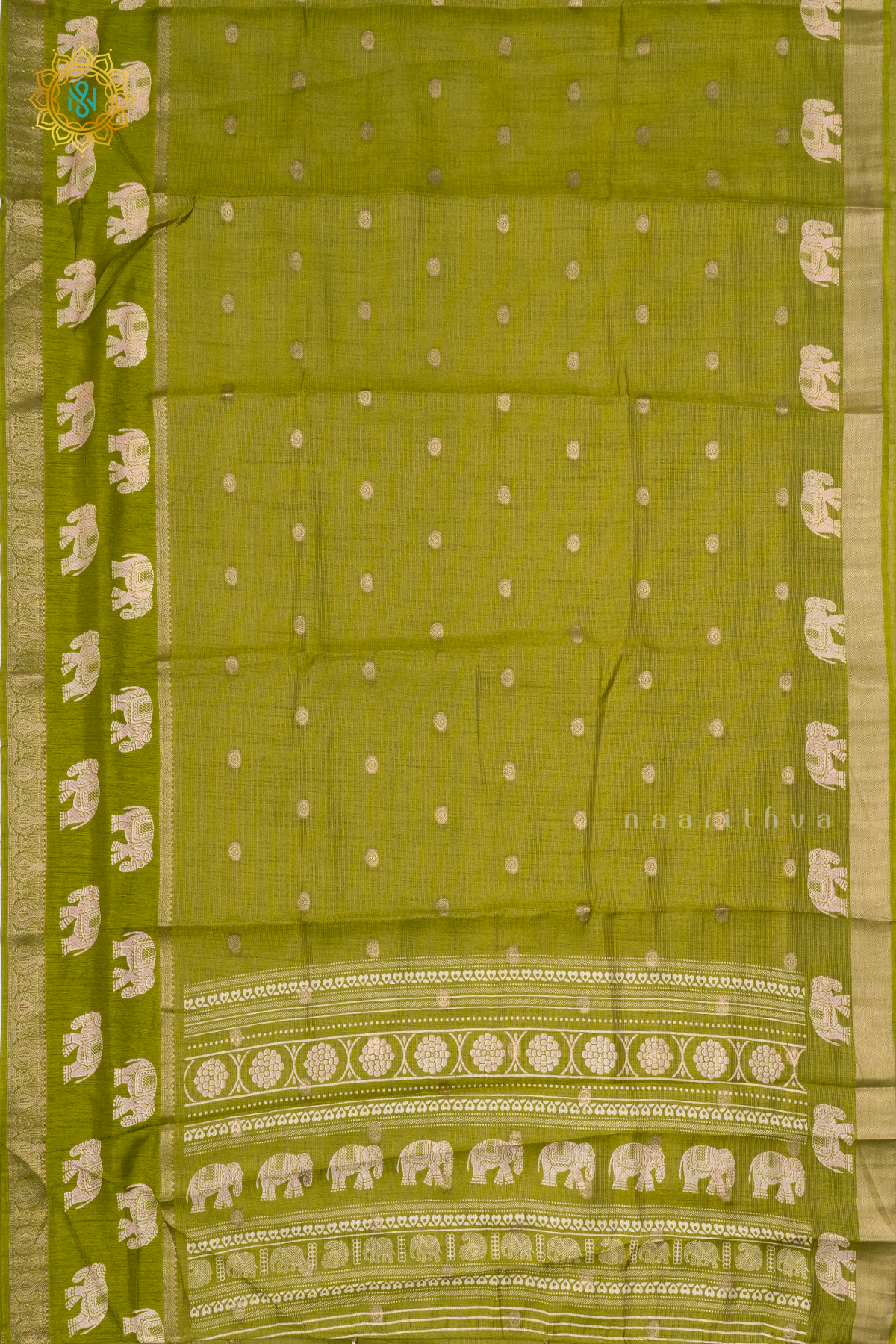 PARROT GREEN - SEMI DOLA SILK