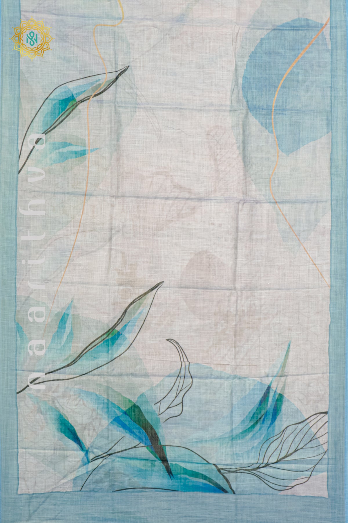 AQUA BLUE - LINEN TISSUE