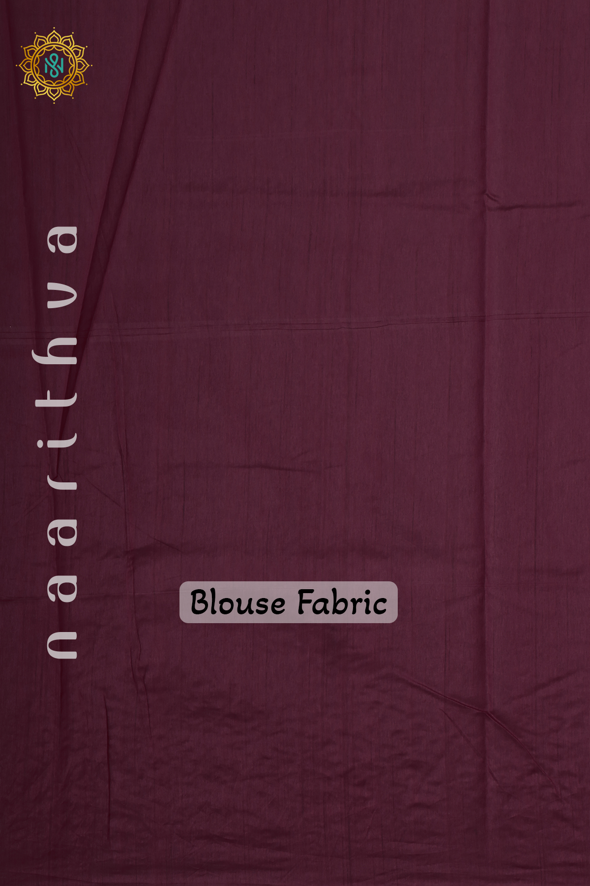 MAROON - SEMI TUSSAR SILK