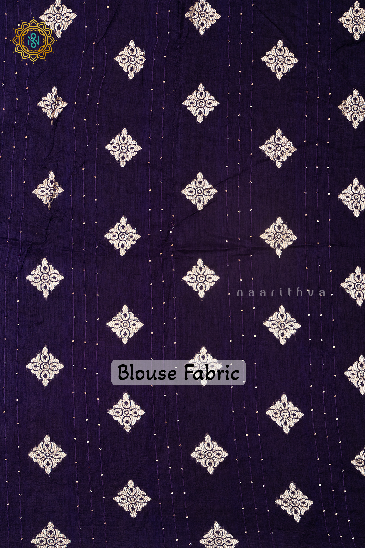 YELLOW WITH PURPLE - DOLA SILK