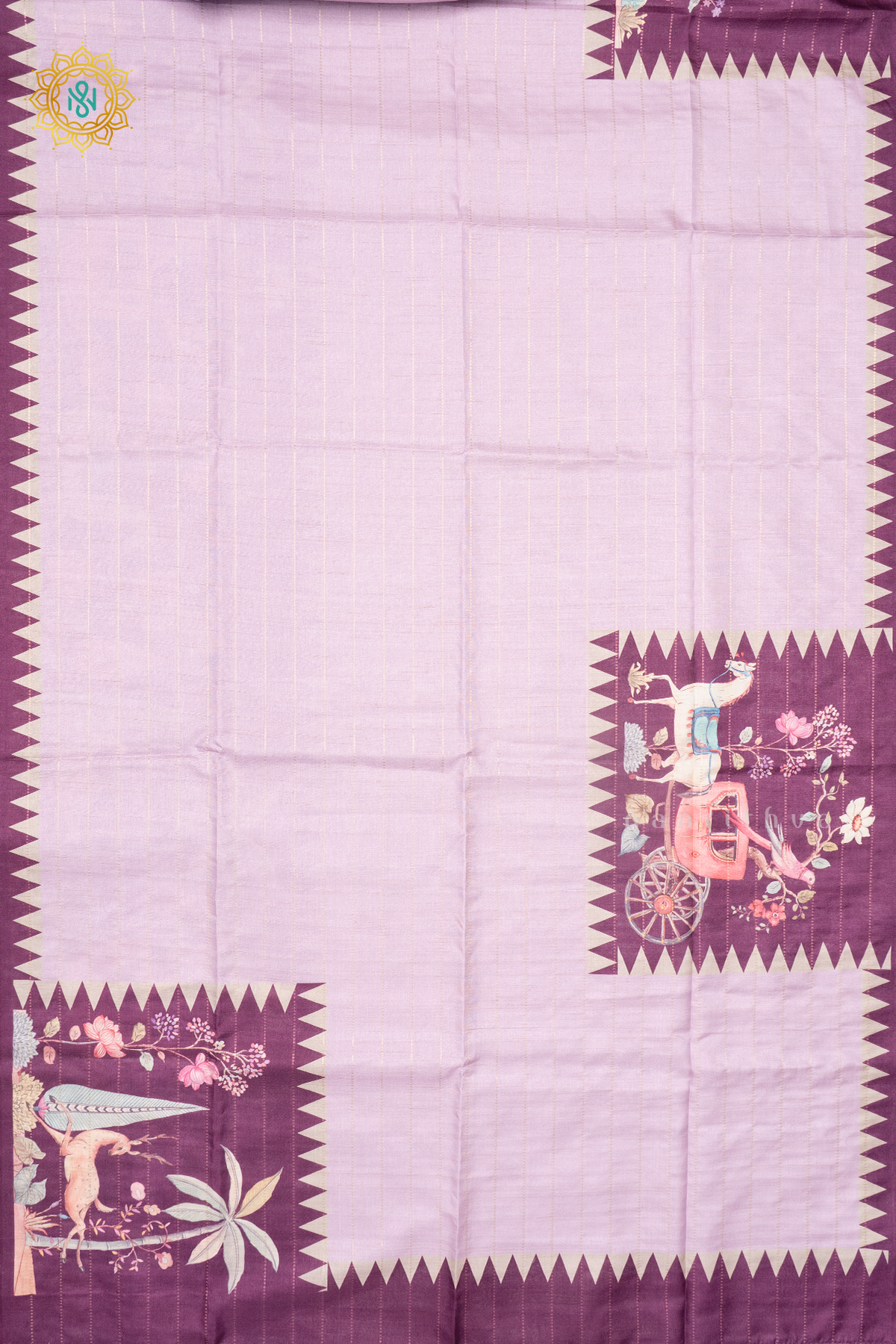 LAVENDER WITH WINE - SEMI TUSSAR