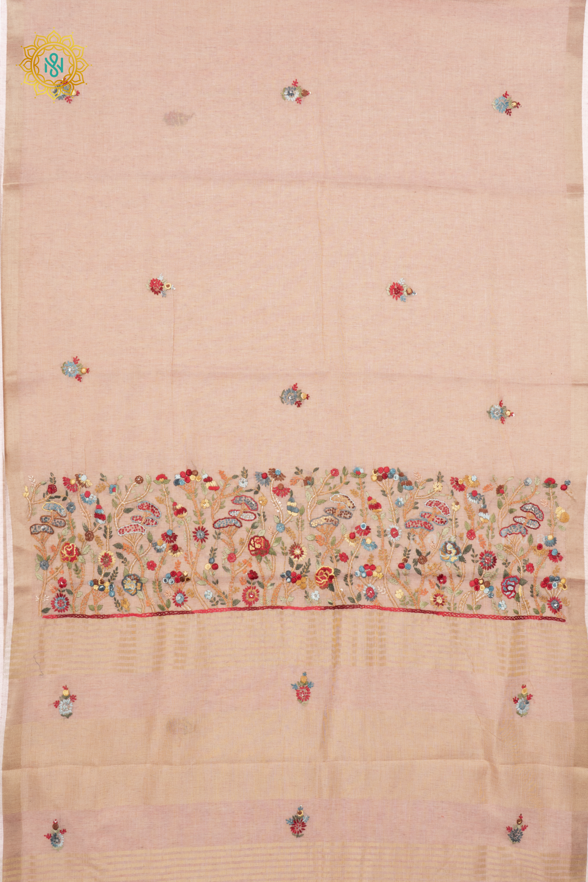 PEACHISH PINK - LINEN TISSUE