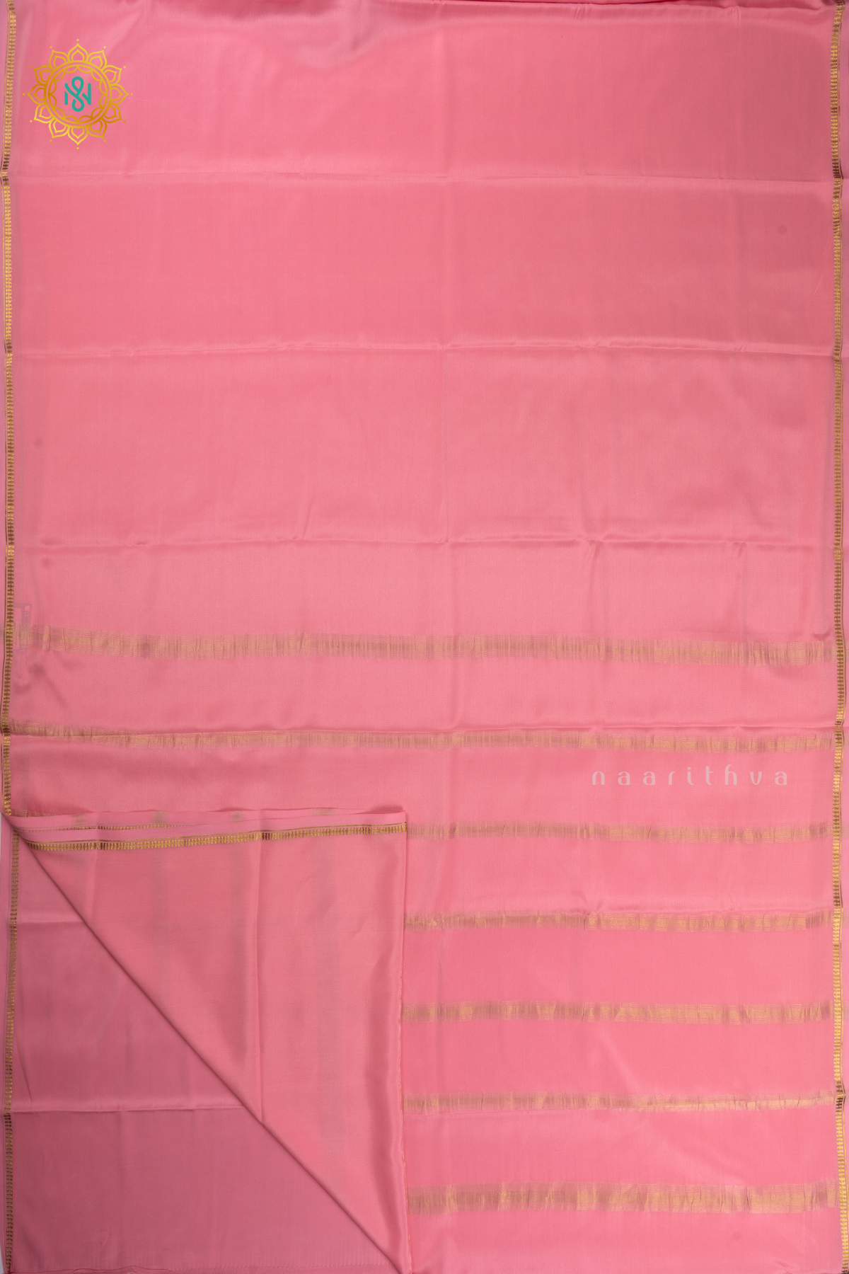 LIGHT PINK - PURE MYSORE CREPE SILK