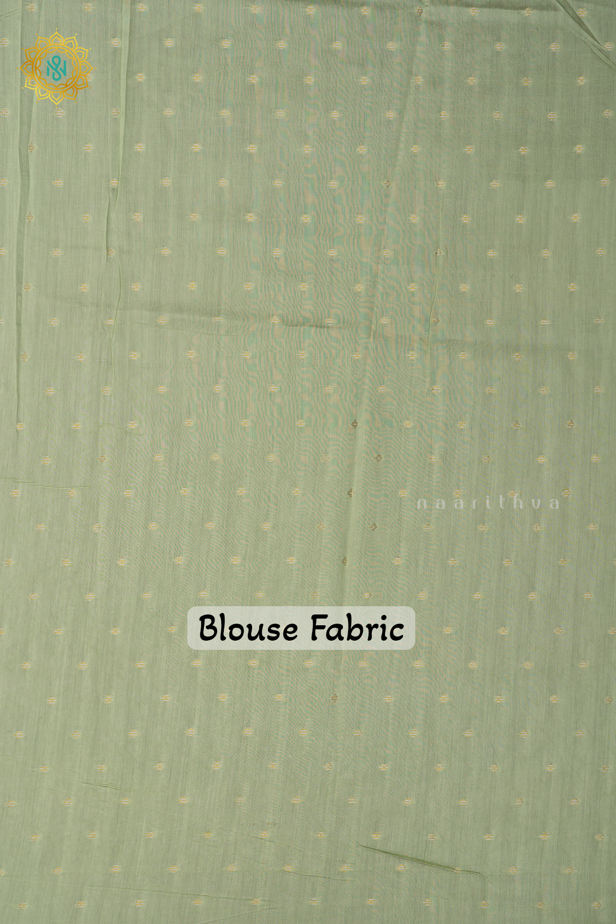 GREEN - ORGANZA WITH KATHA WORK