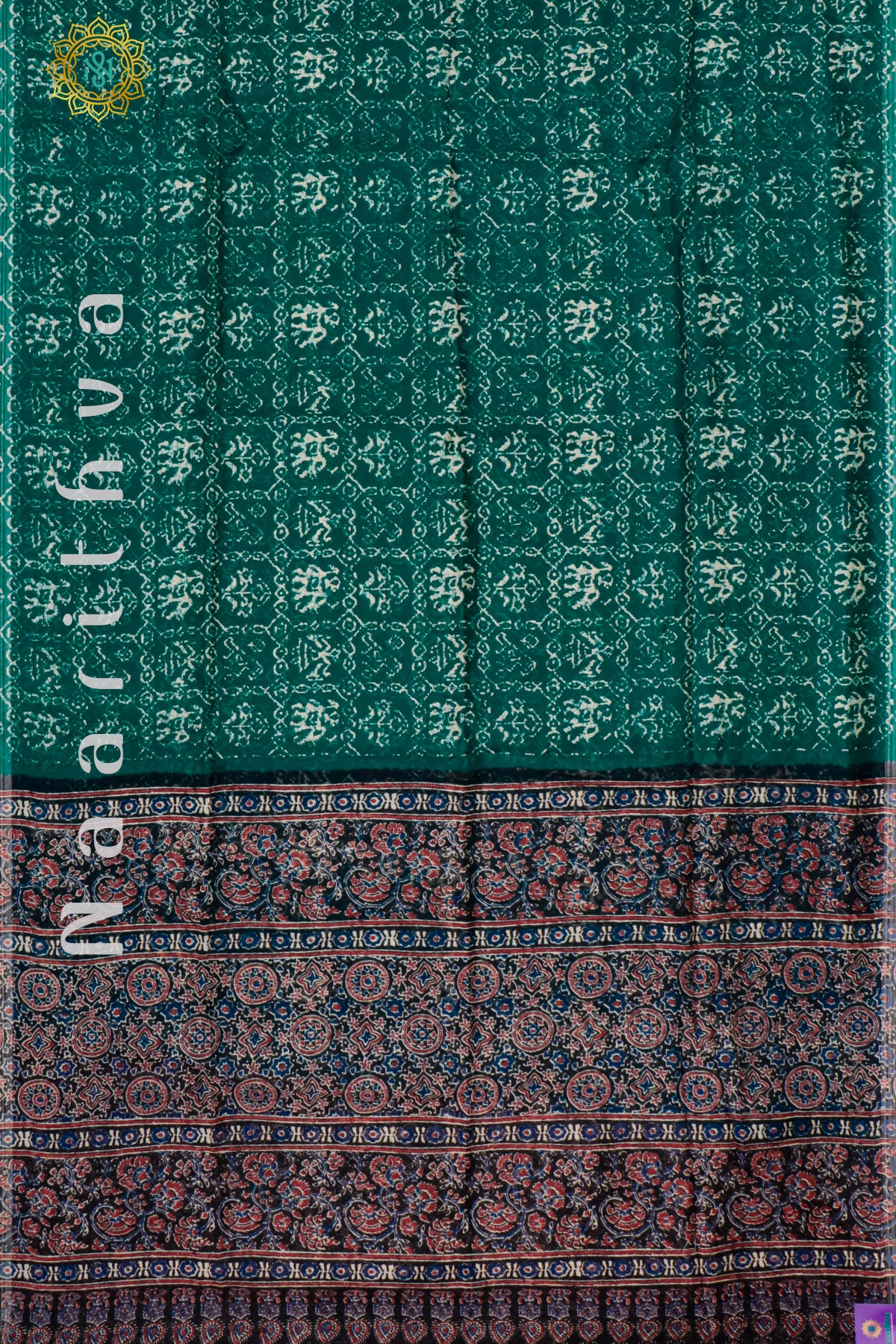 CYAN GREEN - LINEN BY COTTON