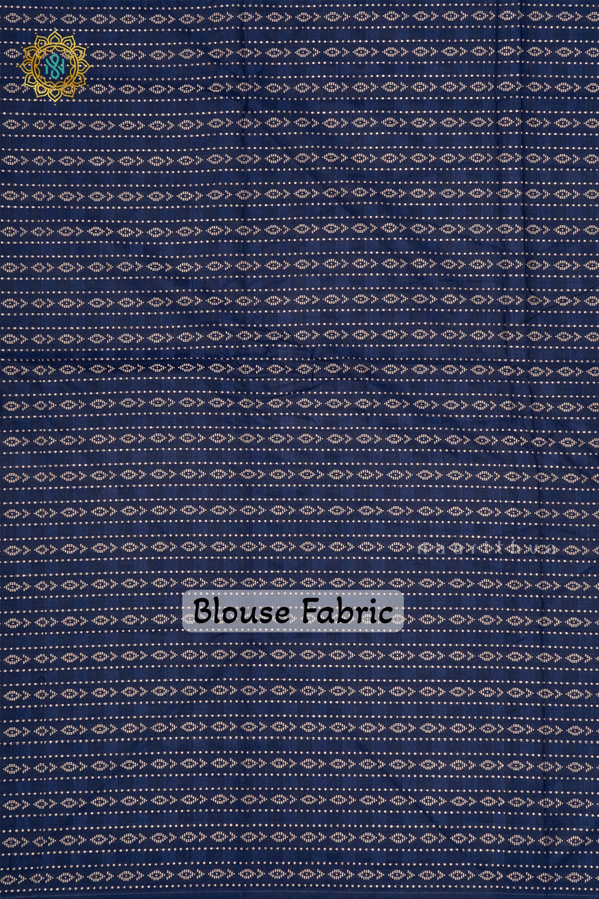 WHITE WITH BLUE - LINEN BY COTTON