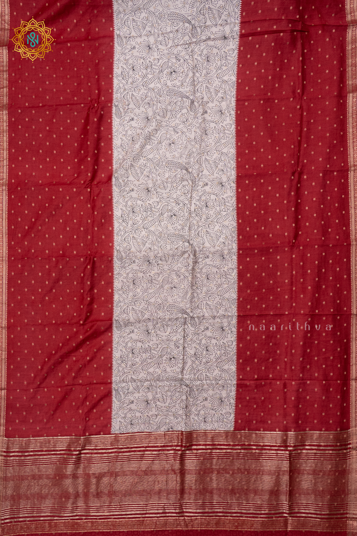 RED WITH WHITE - BUTTER CREPE