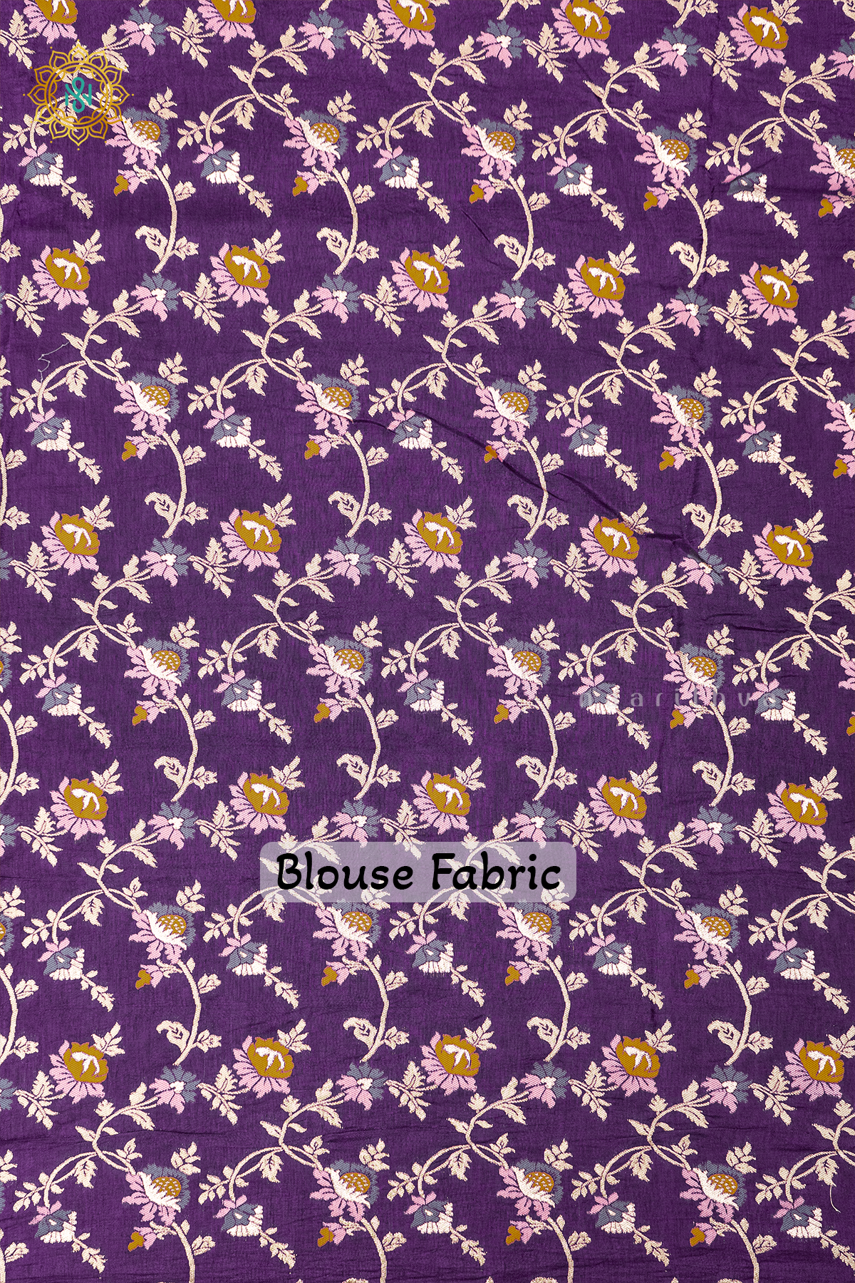 YELLOW WITH PURPLE - SEMI TISSUE