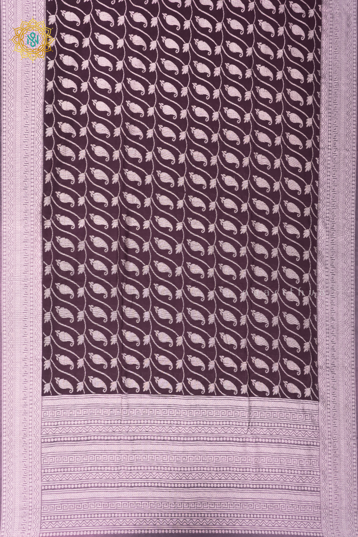 WINE WITH PEACH - JUTE COTTON