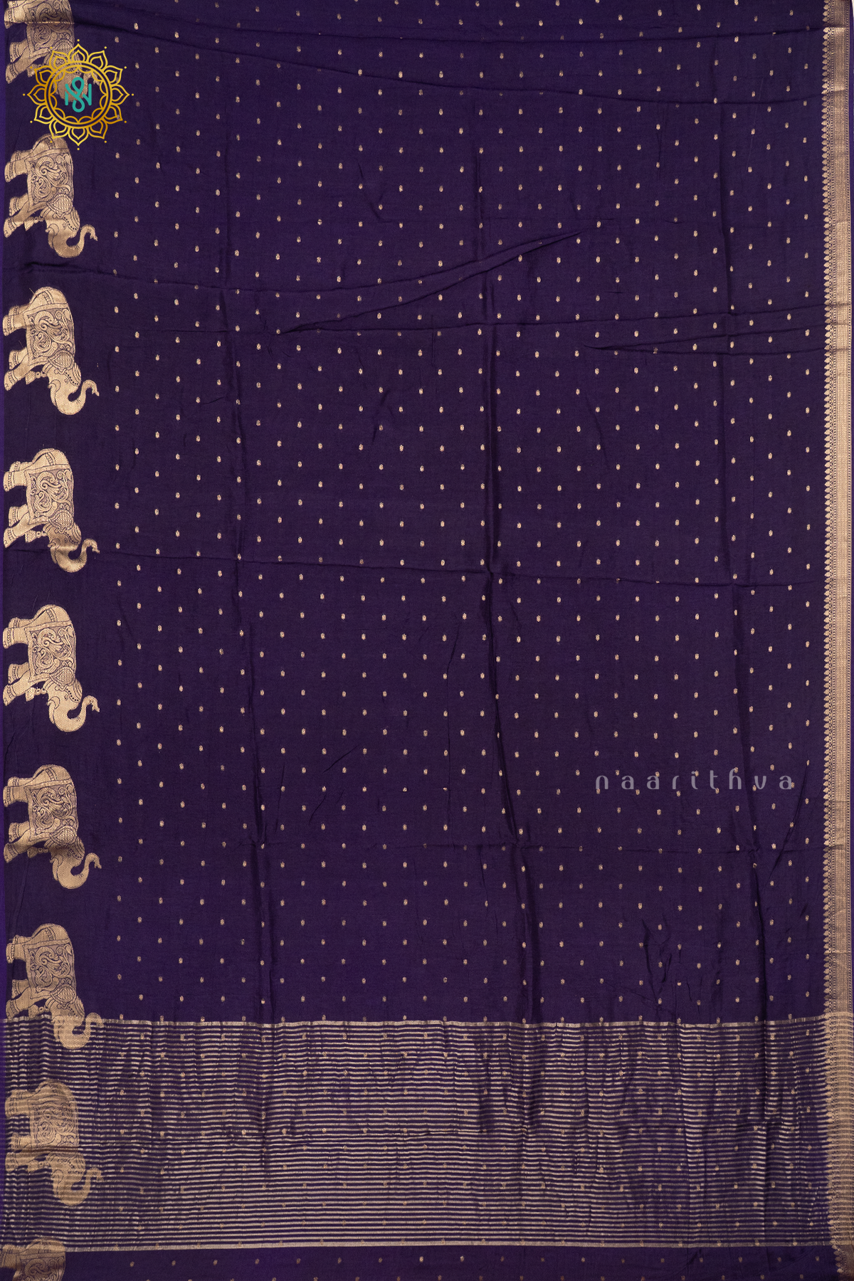 PURPLE WITH YELLOW - DOLA SILK
