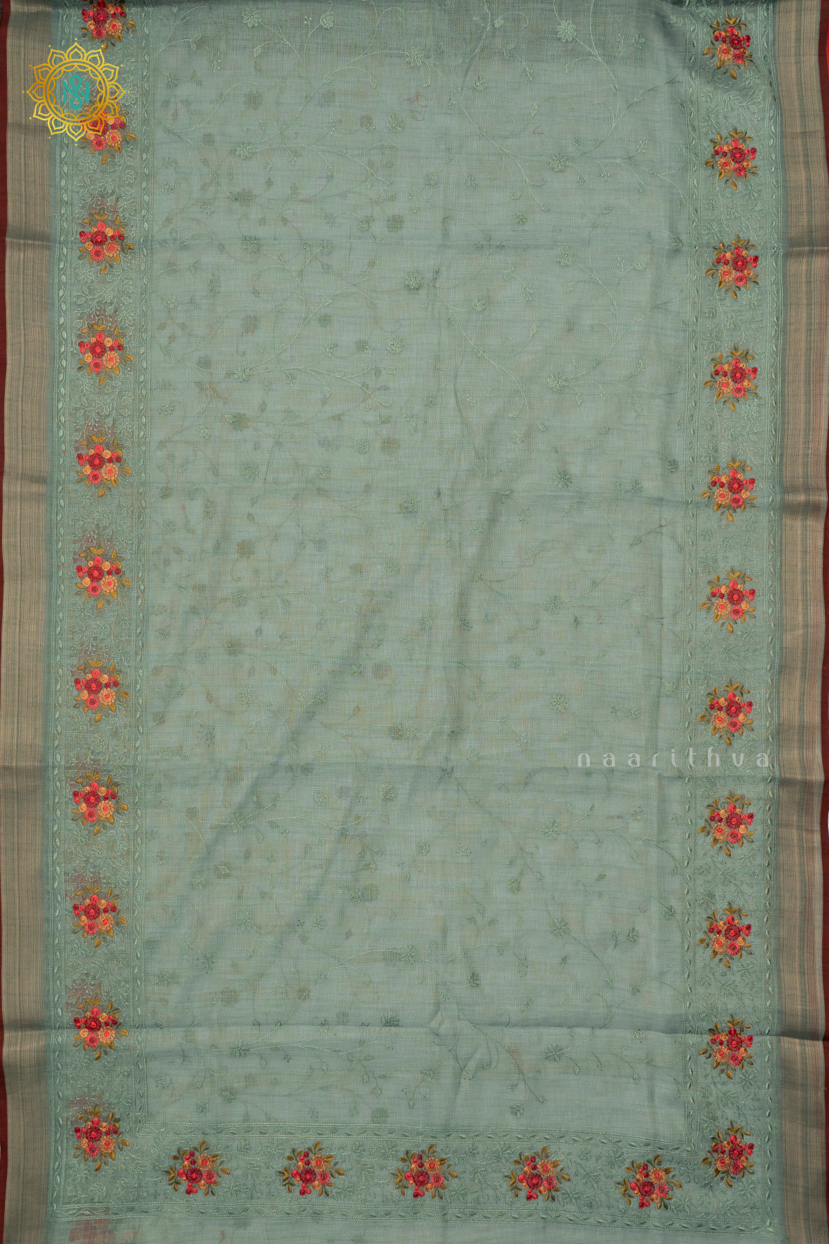 AQUA BLUE - LINEN TISSUE