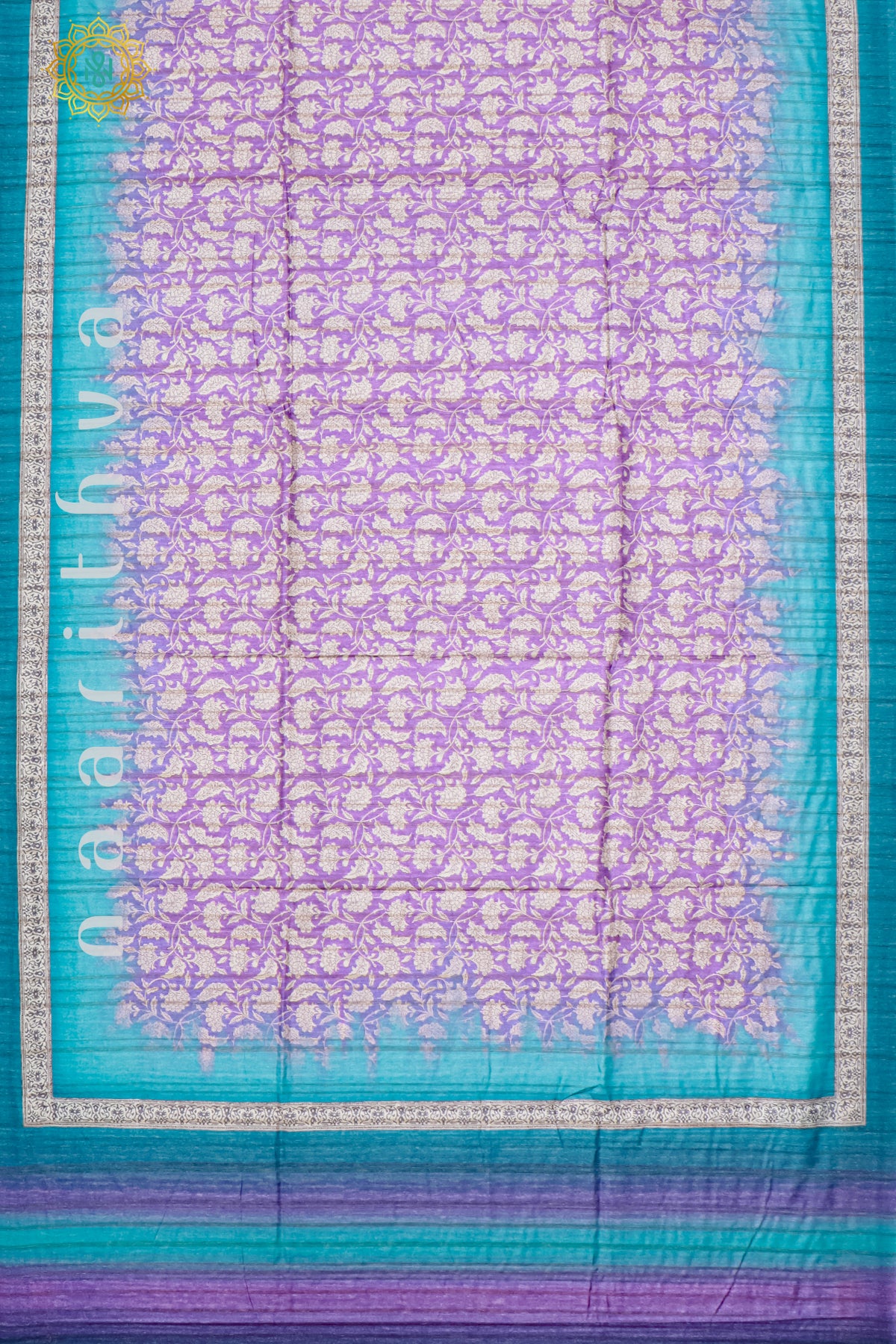 LAVENDER WITH SKY BLUE - KOTHA TUSSAR