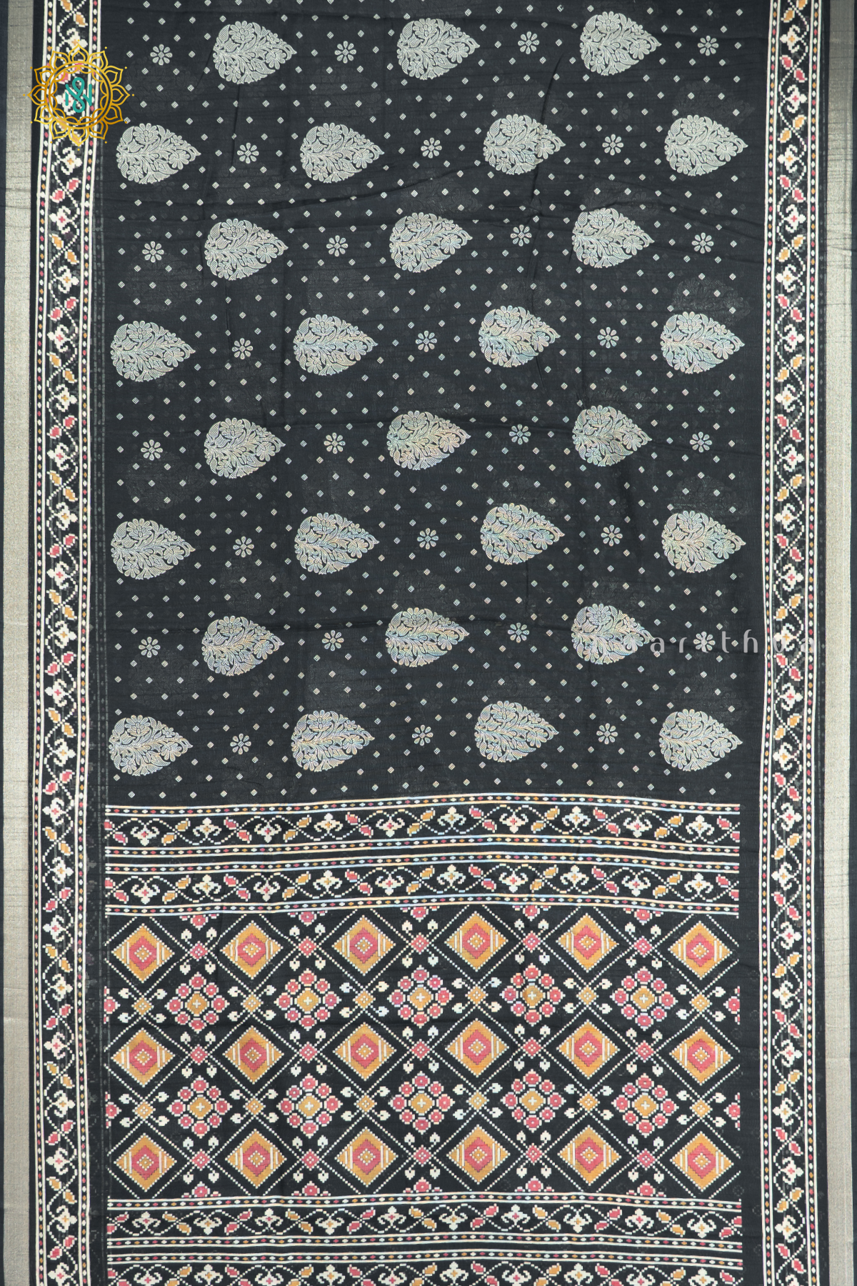 BLACK - JUTE COTTON