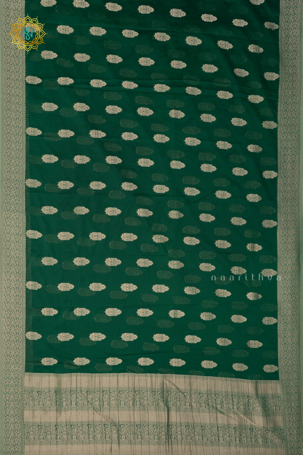 GREEN - SEMI CHIFFON GEORGETTE