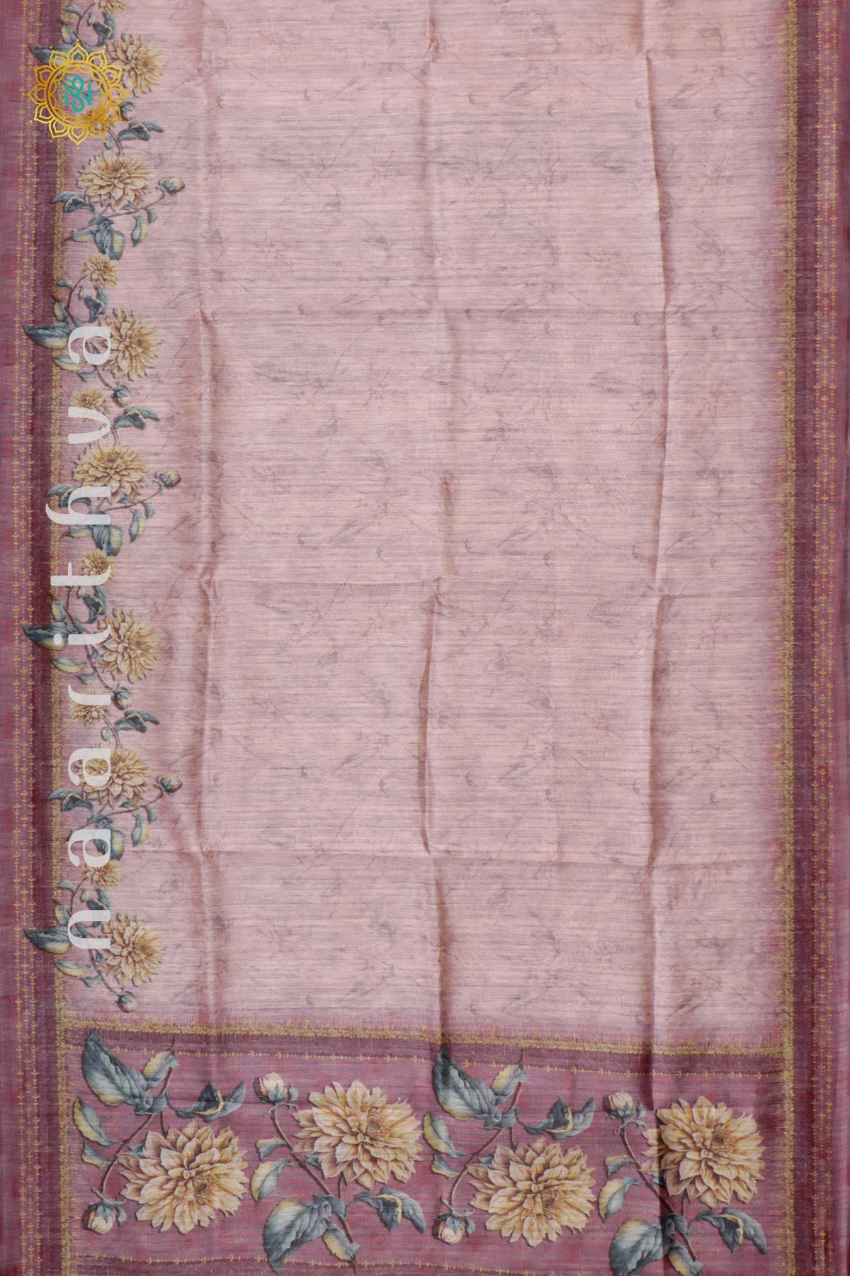 PEACHISH PINK - JUTE COTTON