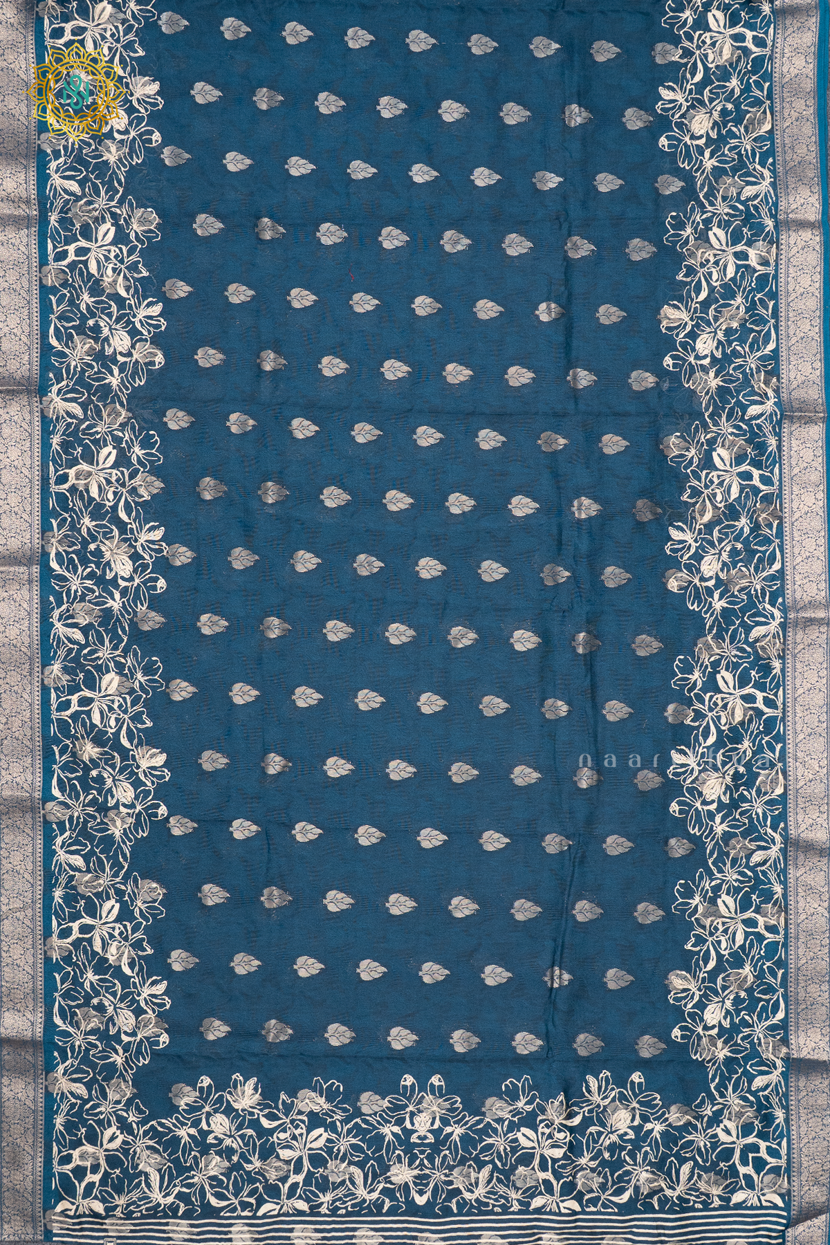 GERMAN BLUE - SEMI GEORGETTE