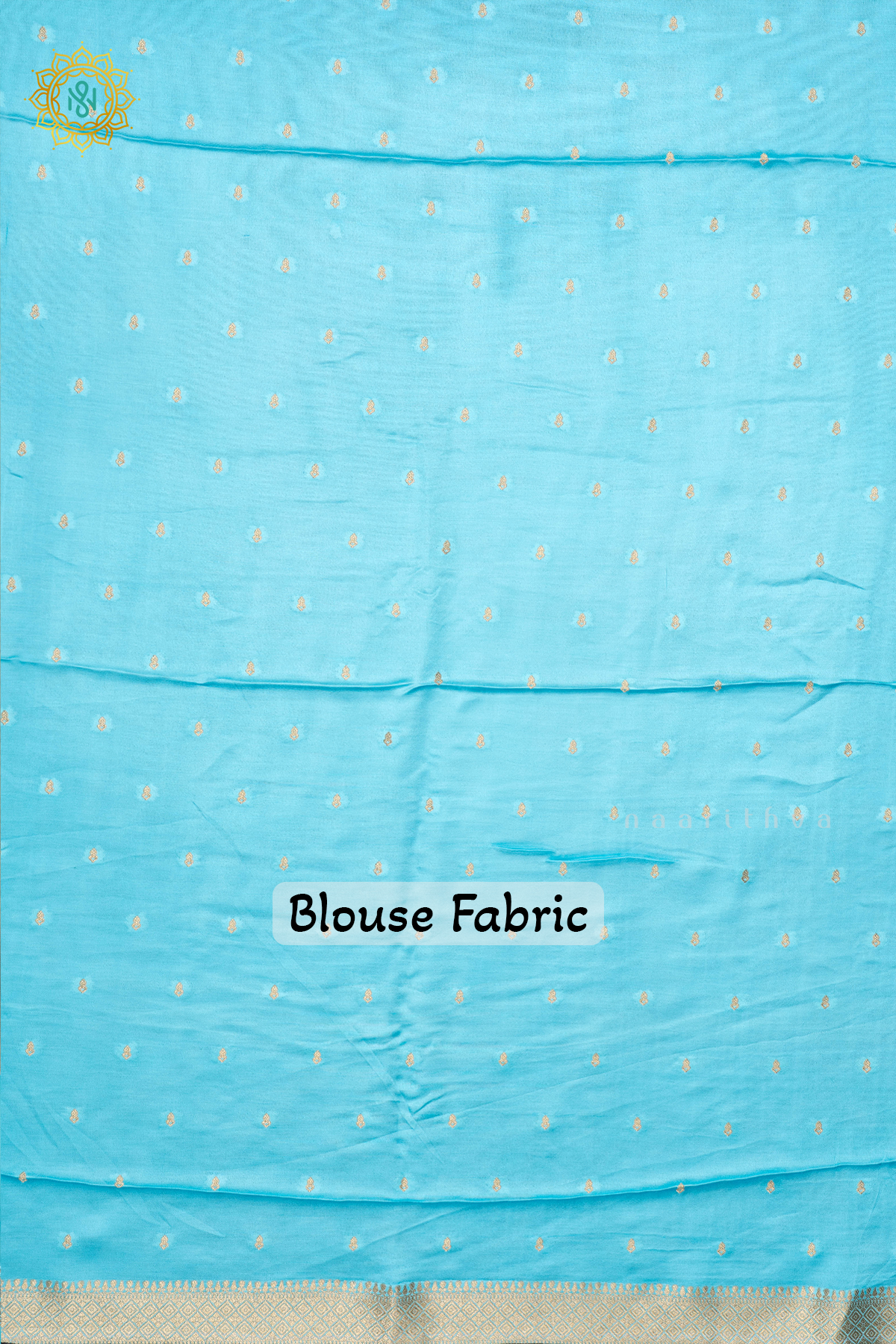AQUA BLUE - ORGANZA TISSUE