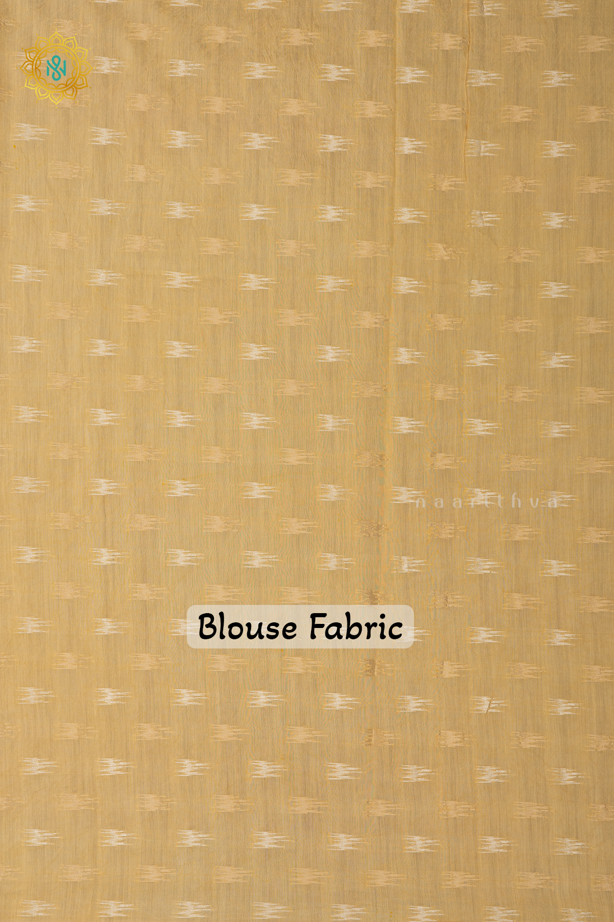 PEACHISH ORANGE - ORGANZA WITH KATHA WORK