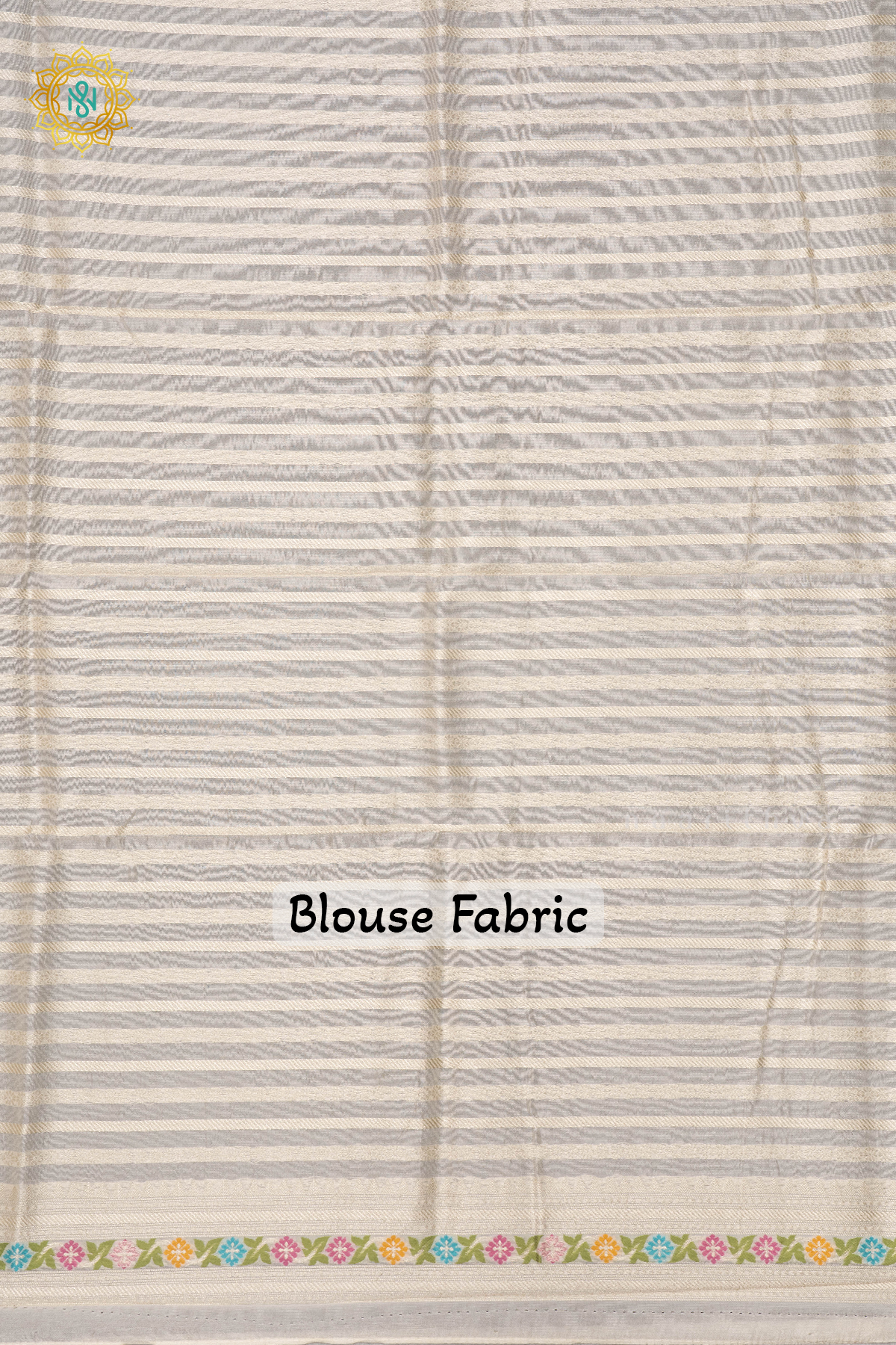 PURPLE WITH WHITE - SEMI TUSSAR