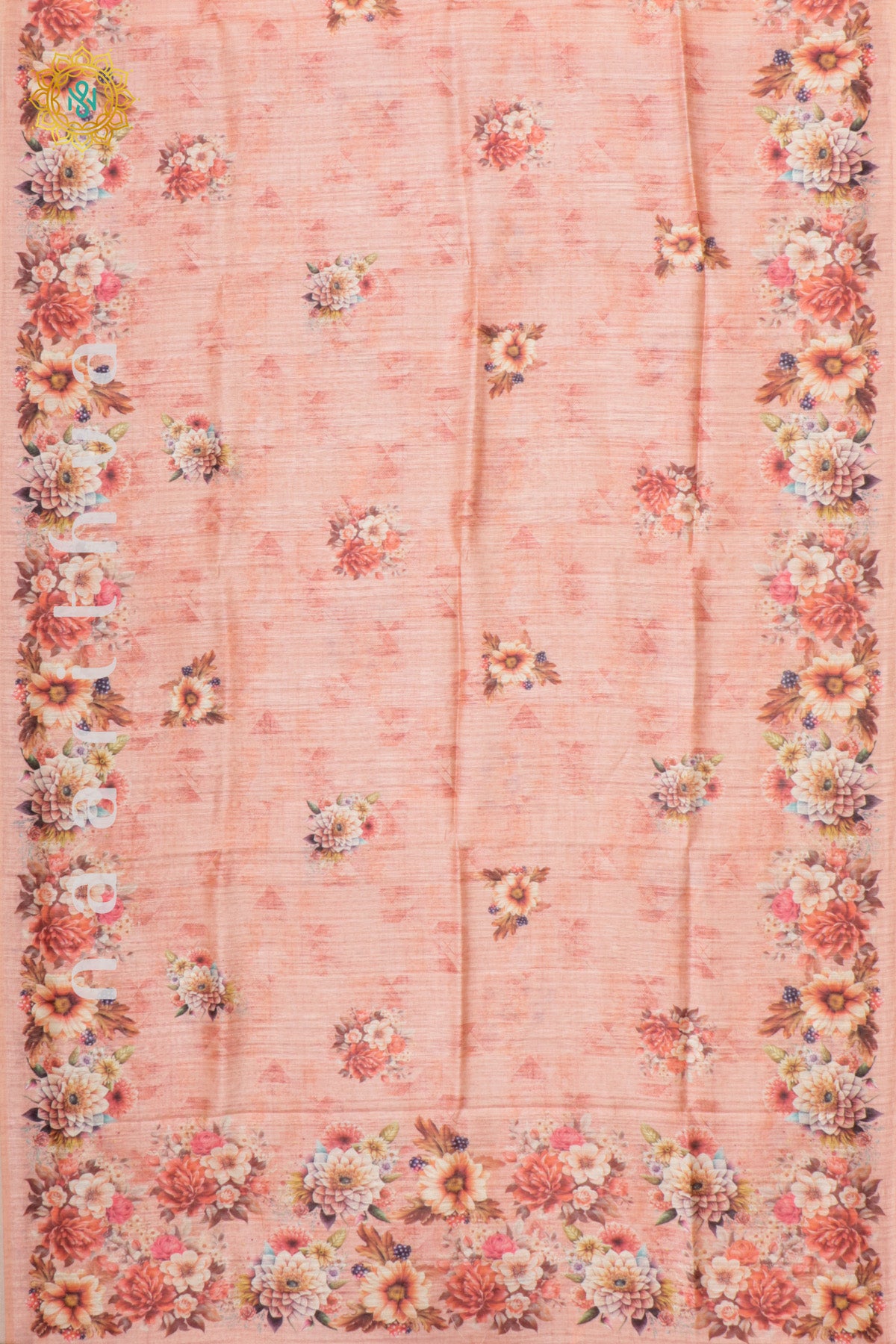 PEACH - JUTE COTTON