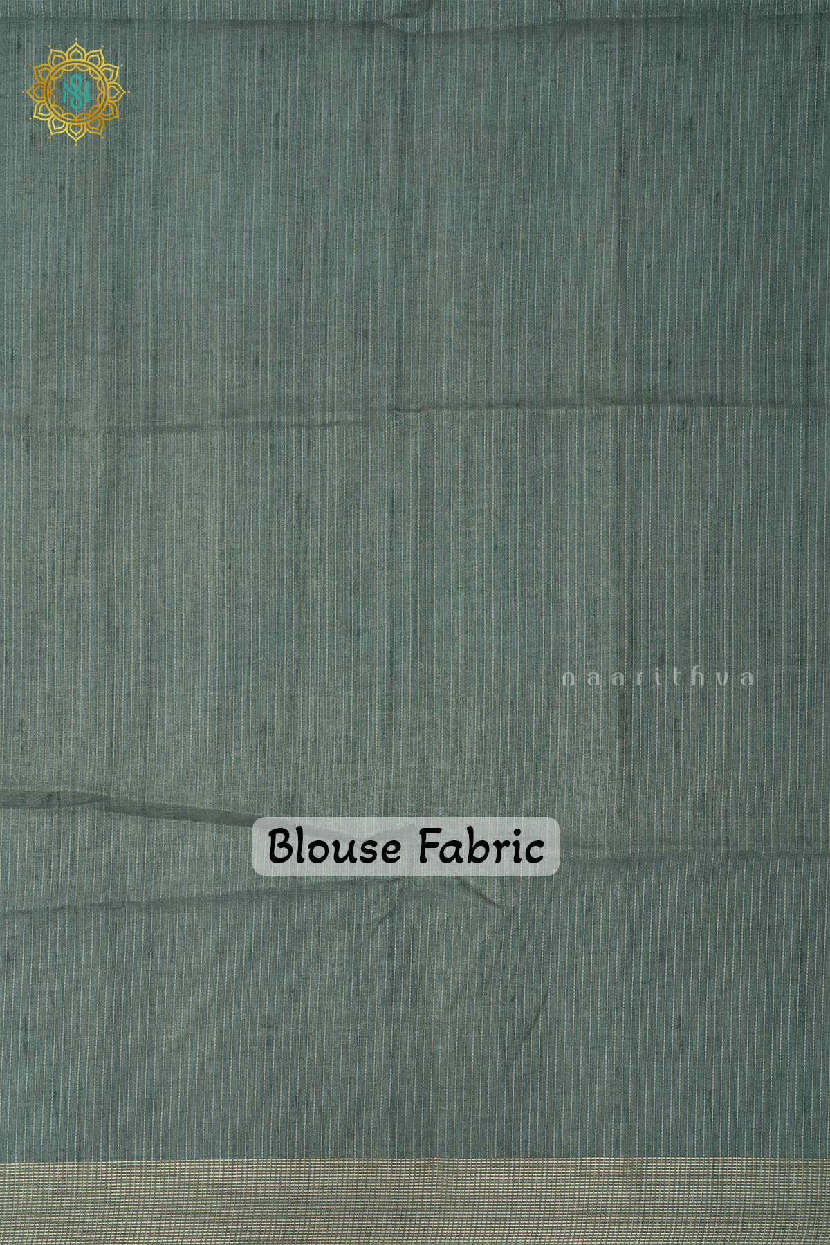 AQUA GREEN - SEMI TUSSAR SILK