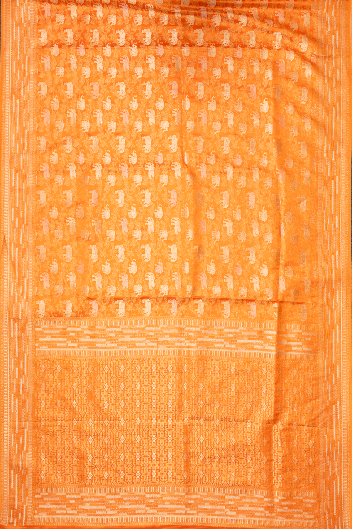 ORANGE - SEMI KATAN BANARASI