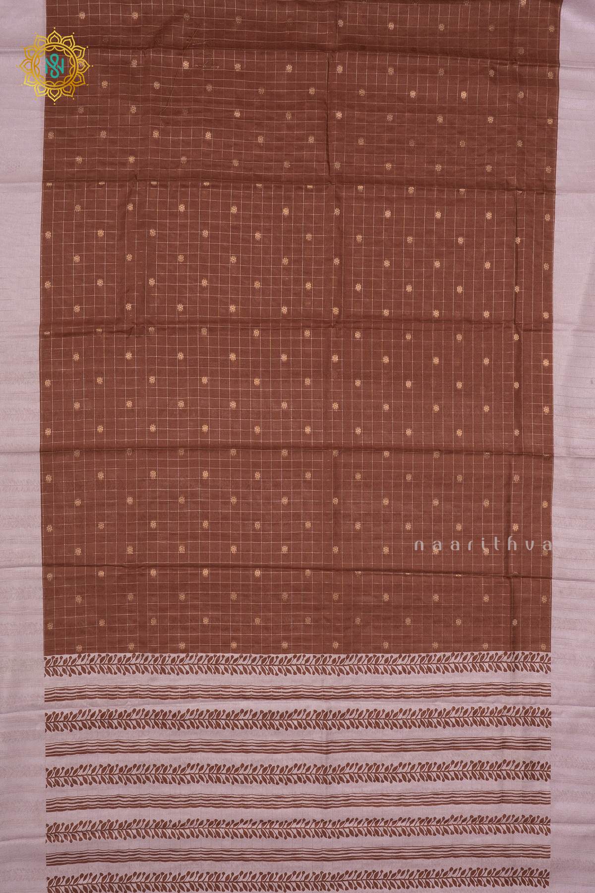 BROWN WITH GREY - SEMI TUSSAR