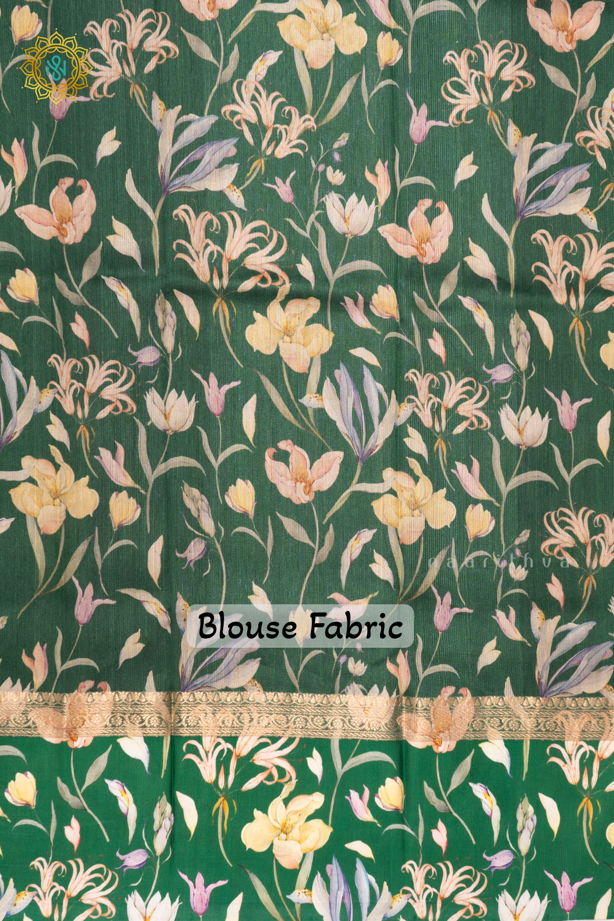 GREEN - PURE TUSSAR SILK