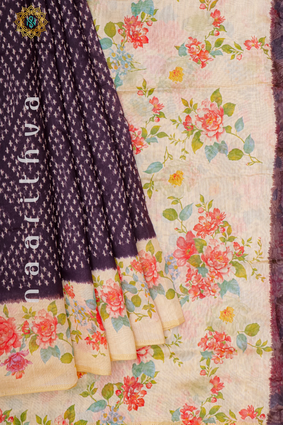 DEEP WINE - LINEN BY COTTON