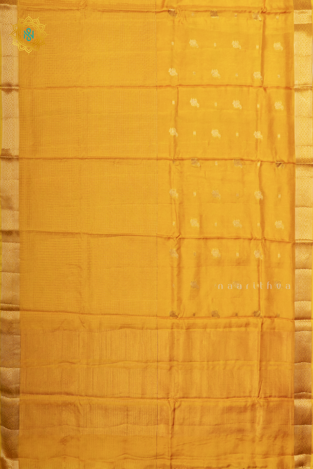 YELLOW - SEMI CREPE SILK