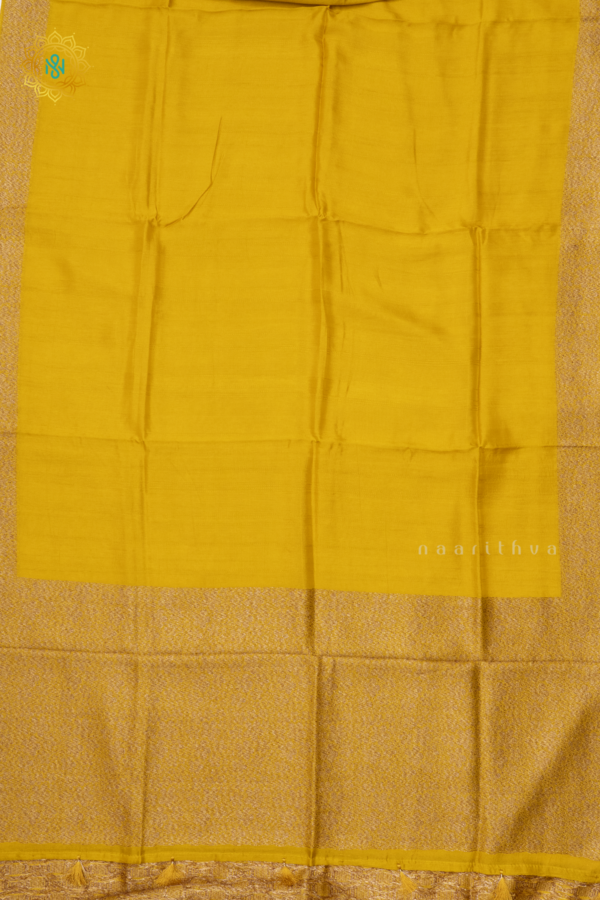 YELLOW - SEMI TUSSAR SILK