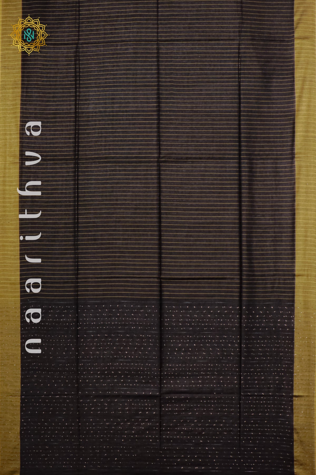 BLACK - SLUB COTTON