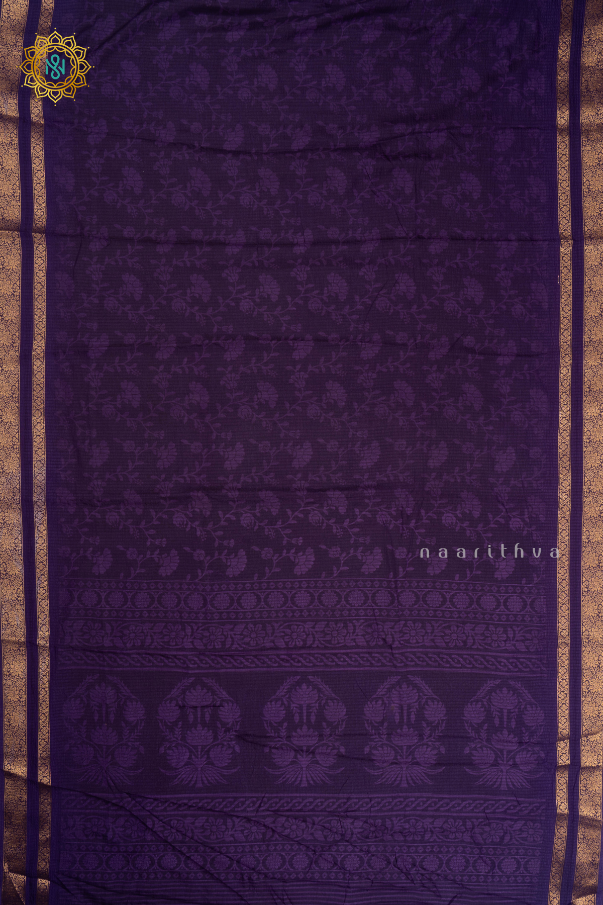 PURPLE - SEMI CREPE SILK