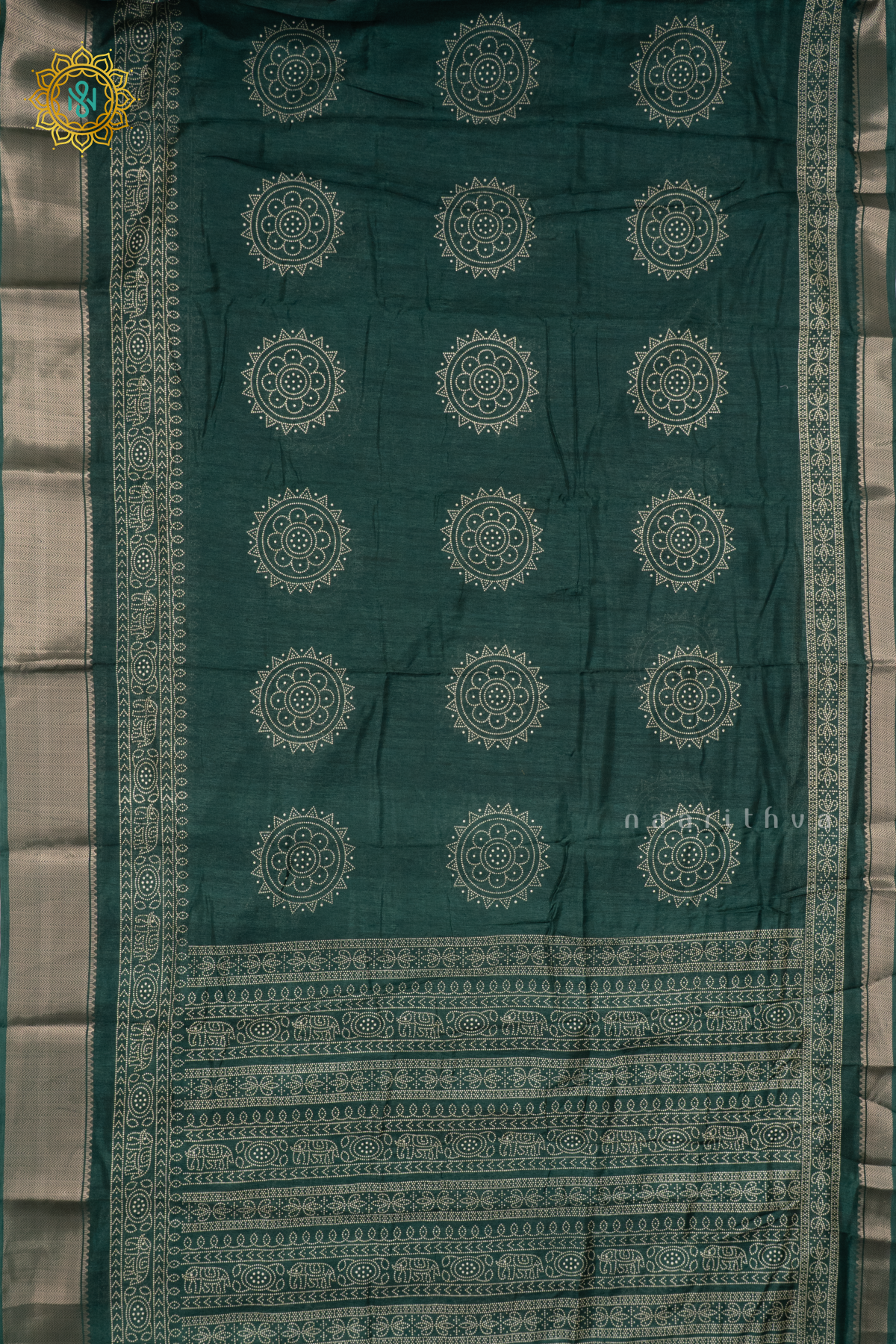 BOTTLE GREEN - DOLA SILK