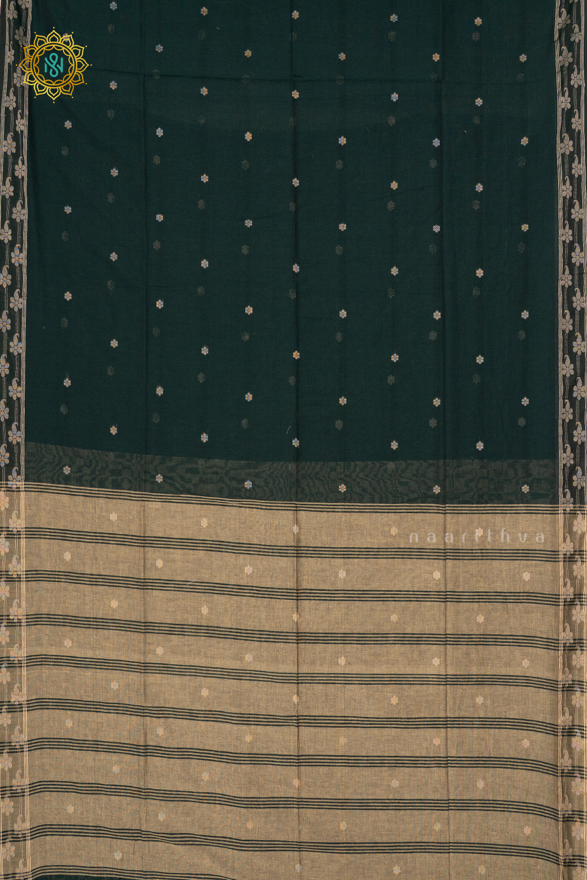 BOTTLE GREEN - MUL COTTON