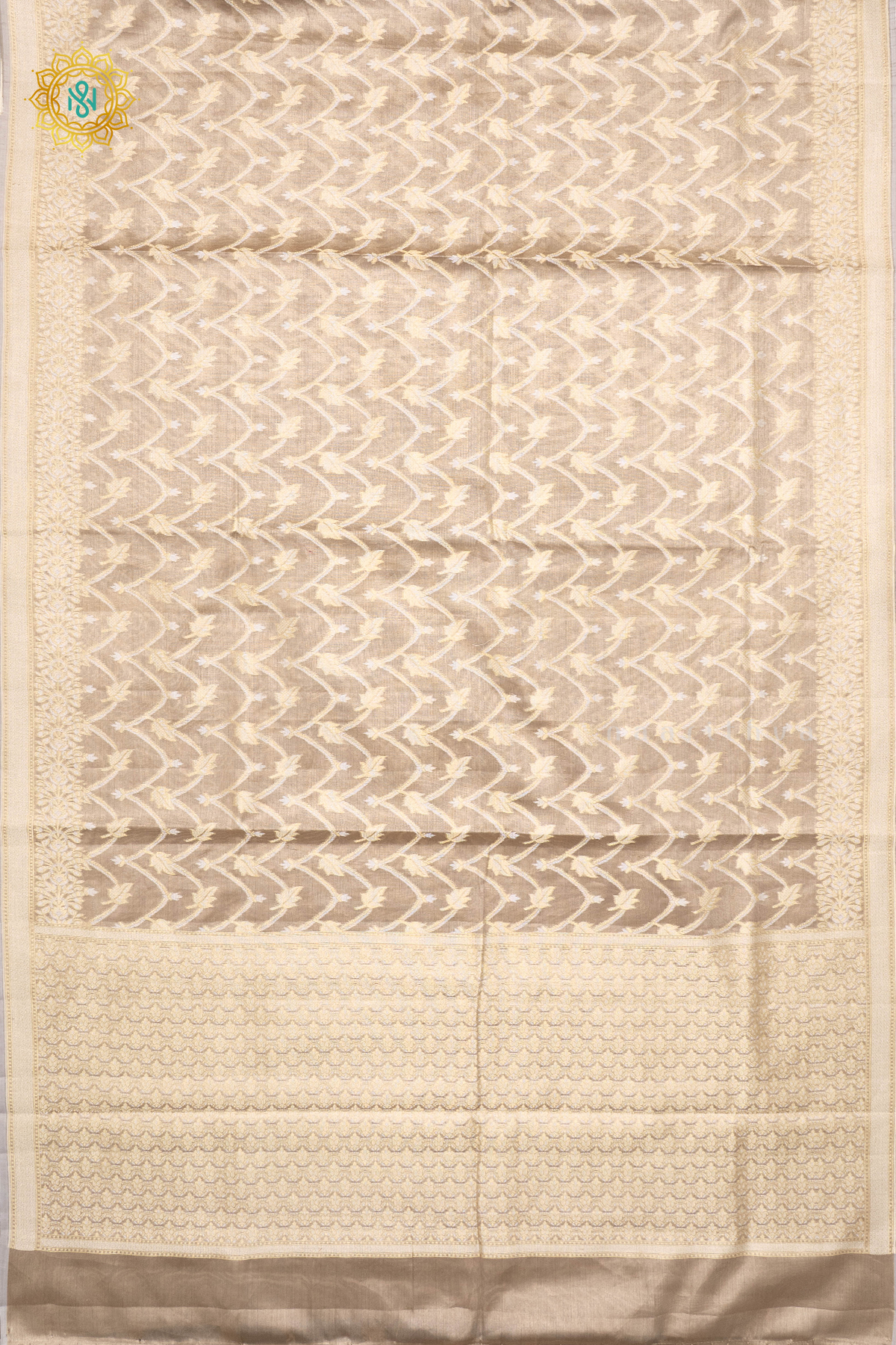 LIGHT BROWN - TISSUE ORGANZA