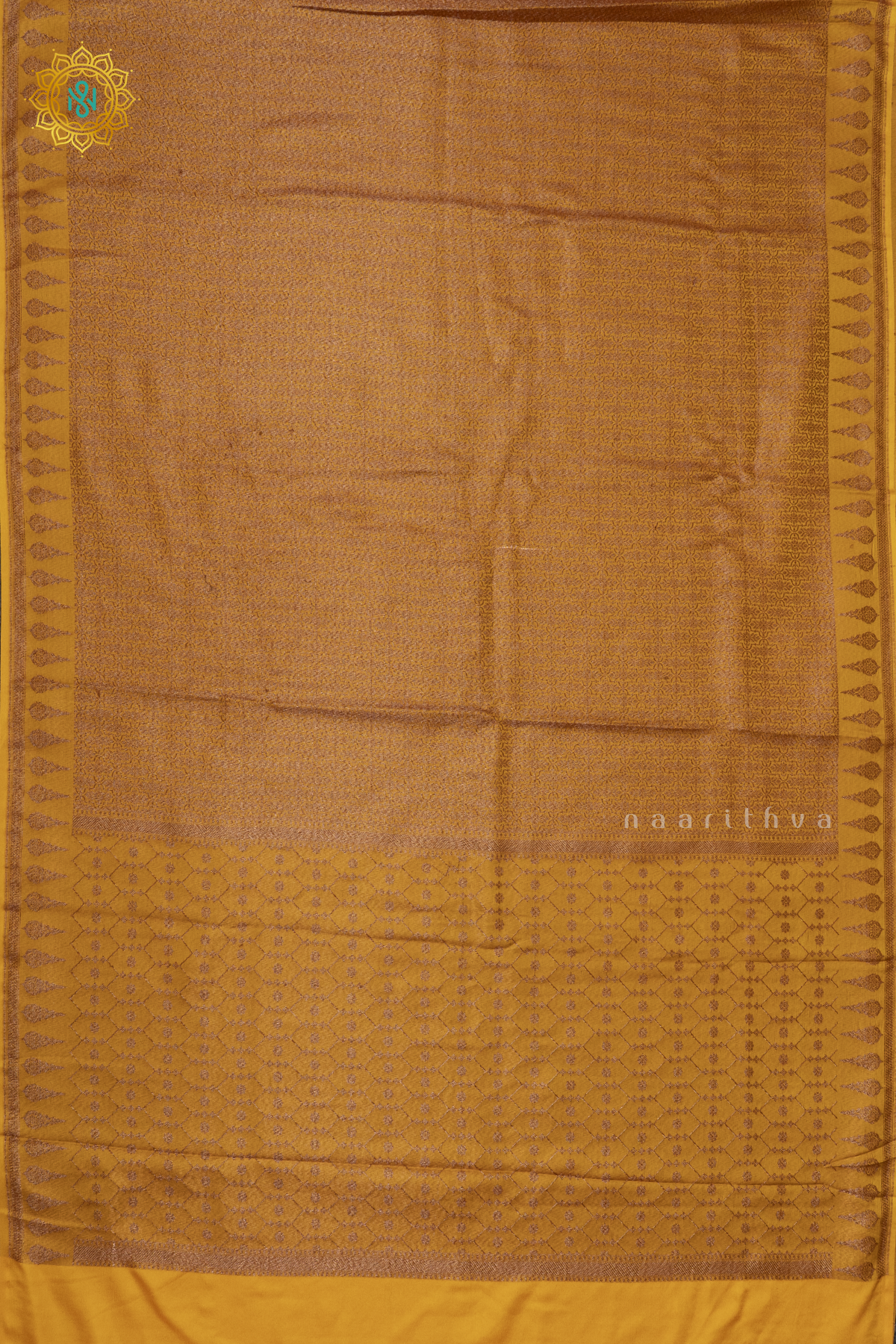 YELLOW - SATIN BANARASI