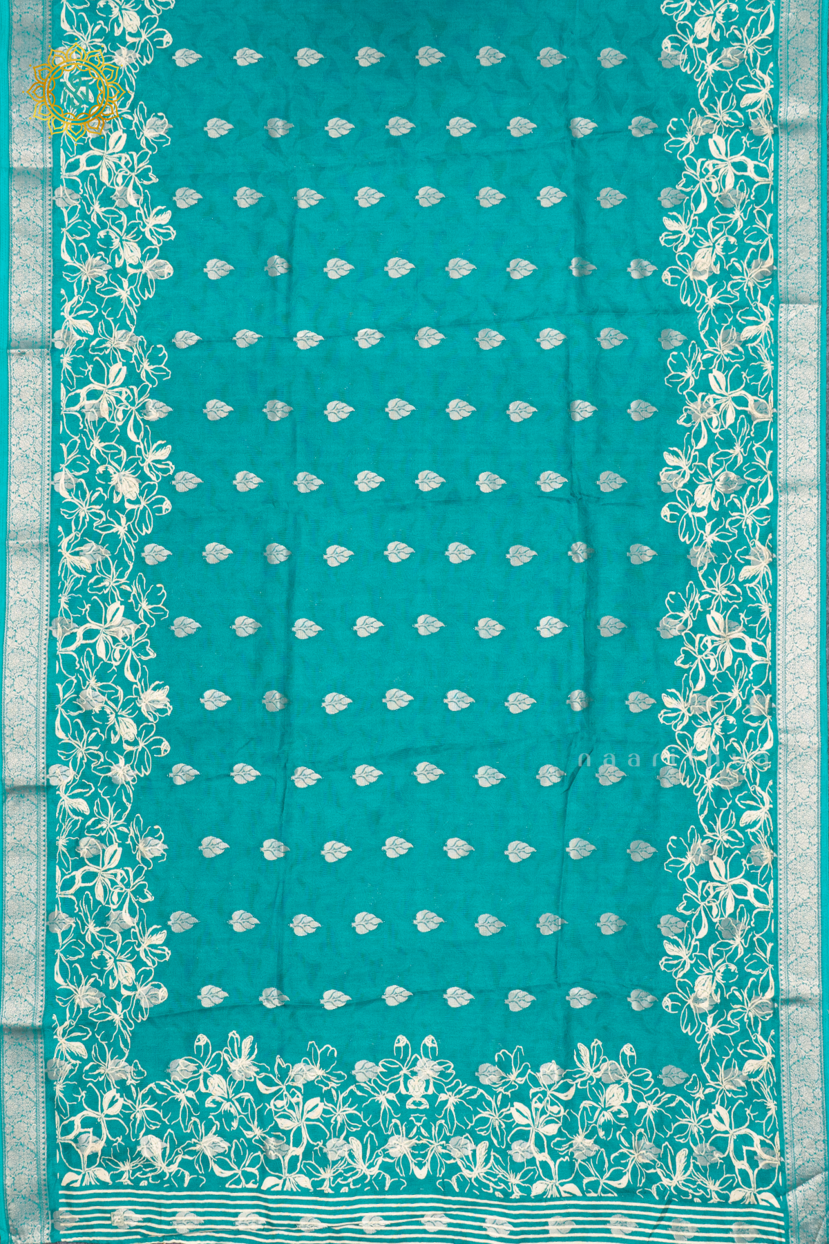 CYAN GREEN - SEMI GEORGETTE