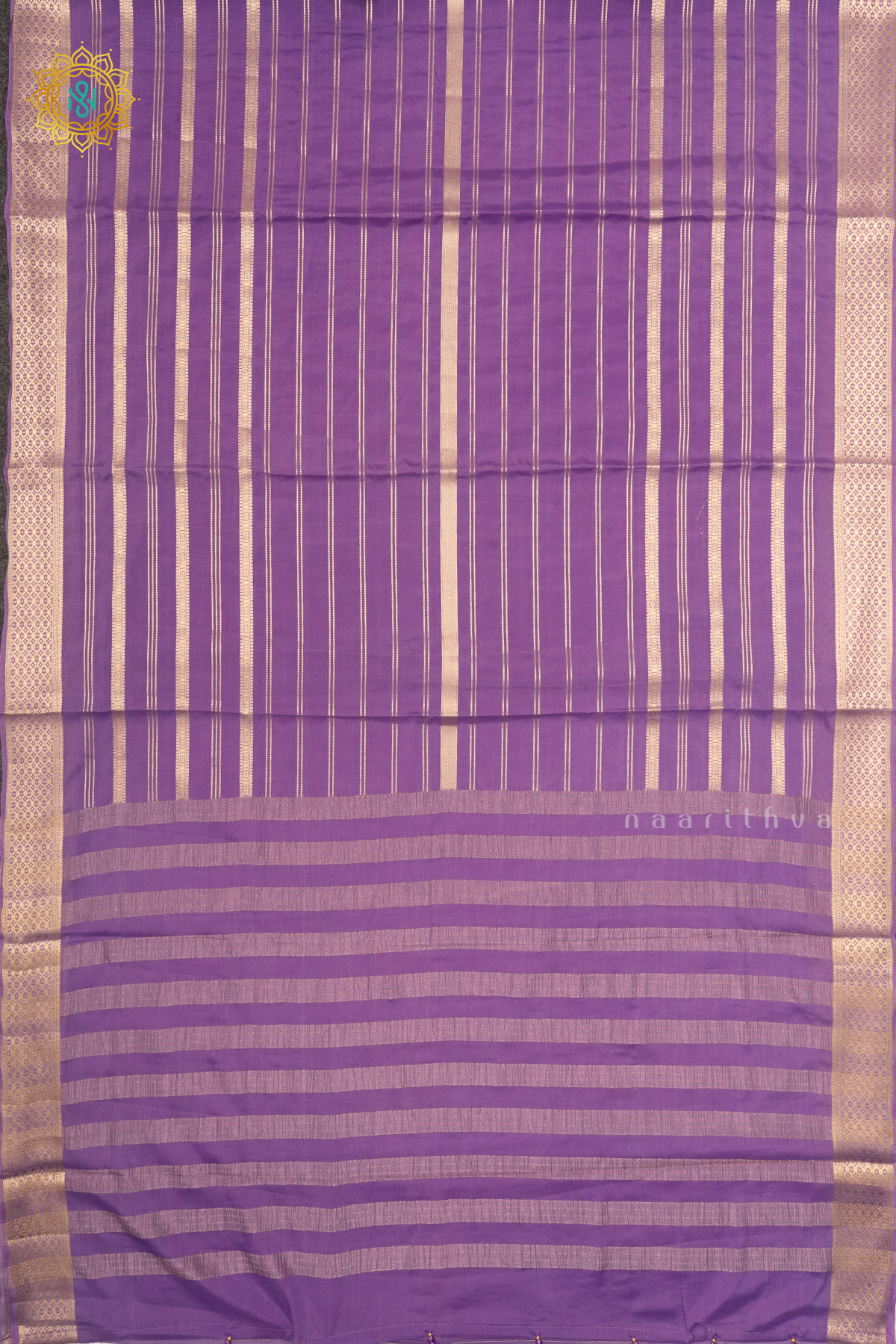 LAVENDER - SEMI MYSORE CREPE SILK