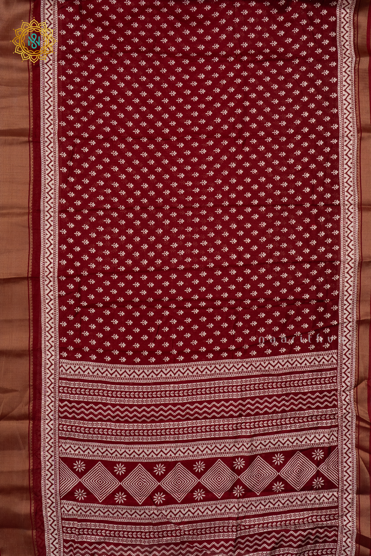MAROON - DOLA SILK
