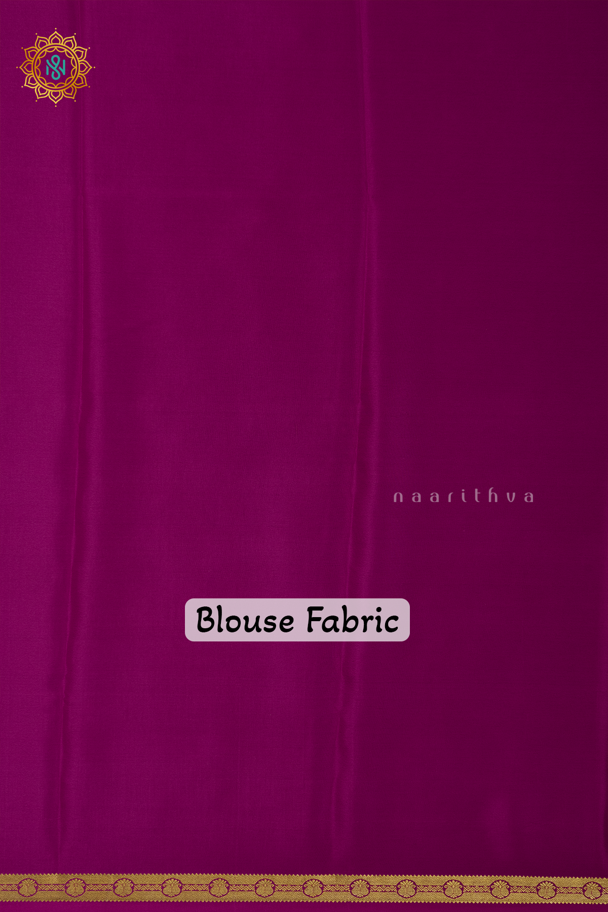 PARROT GREEN WITH PINK - PURE MYSORE CREPE SILK