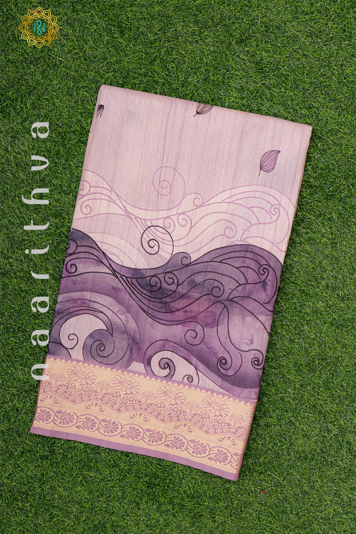 LAVENDER - SEMI KOTHA CREPE